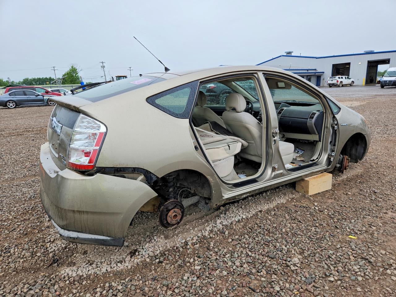 2009 Toyota Prius Base Tan vin: JTDKB20U993475952