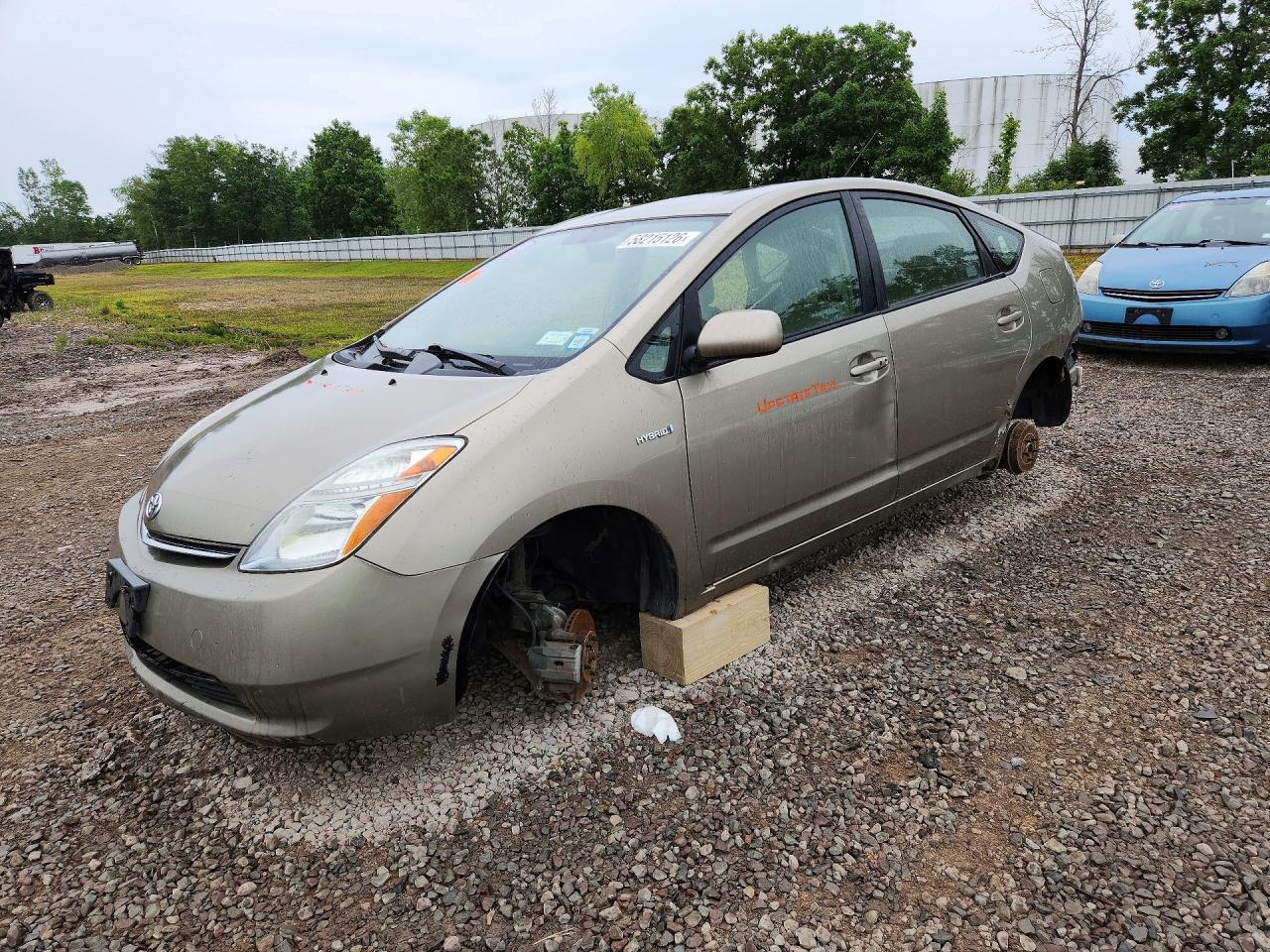 2009 Toyota Prius Base Tan vin: JTDKB20U993475952