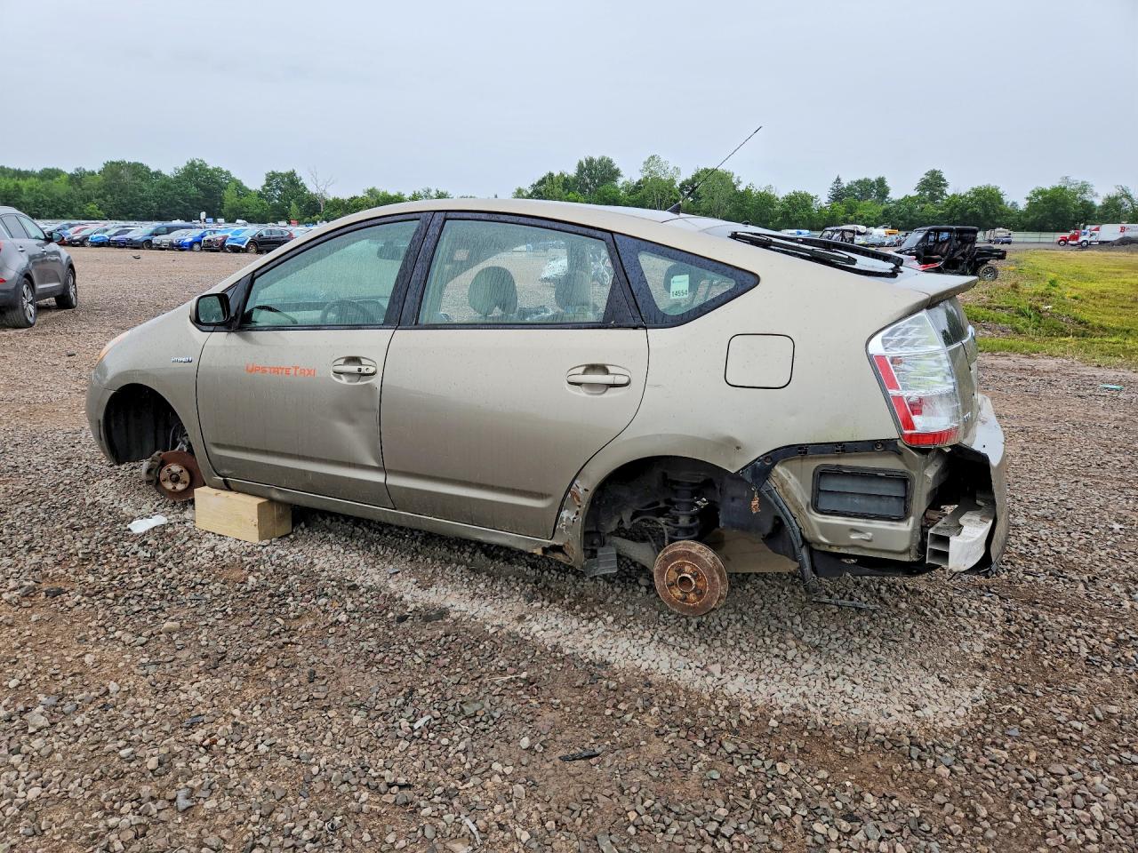 2009 Toyota Prius Base Tan vin: JTDKB20U993475952