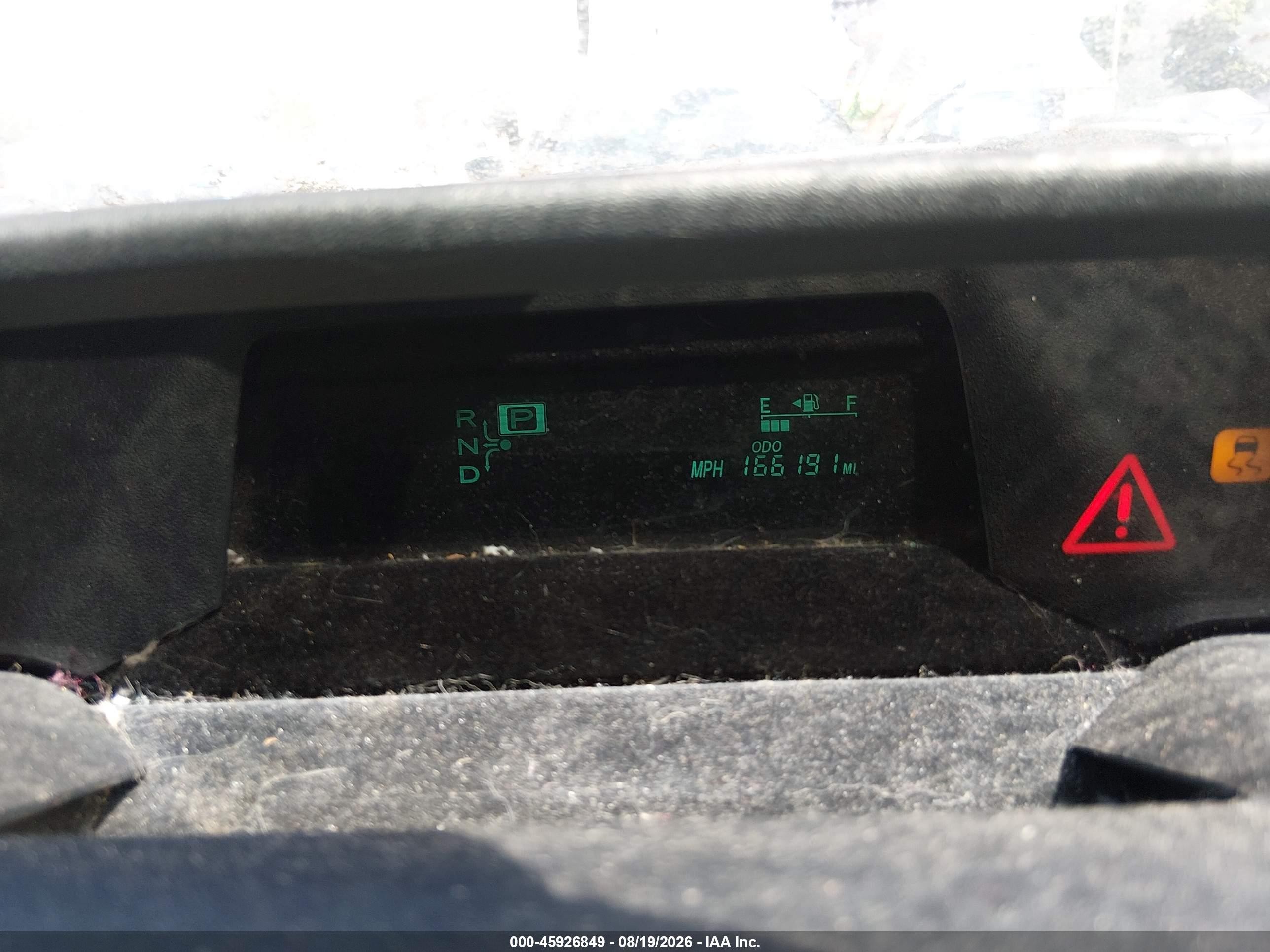 2009 Toyota Prius   Красный vin: JTDKB20U993497918