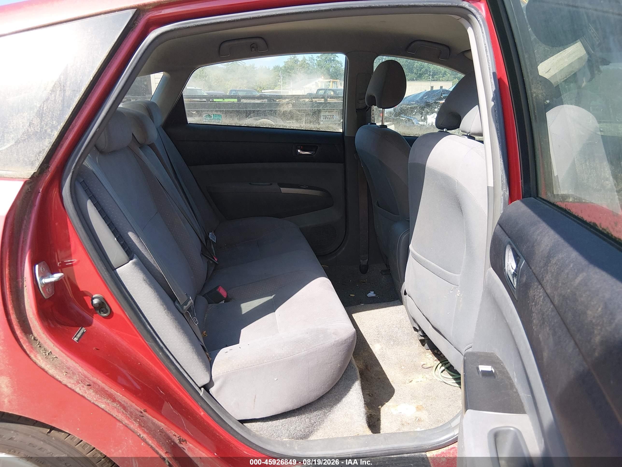2009 Toyota Prius   Красный vin: JTDKB20U993497918
