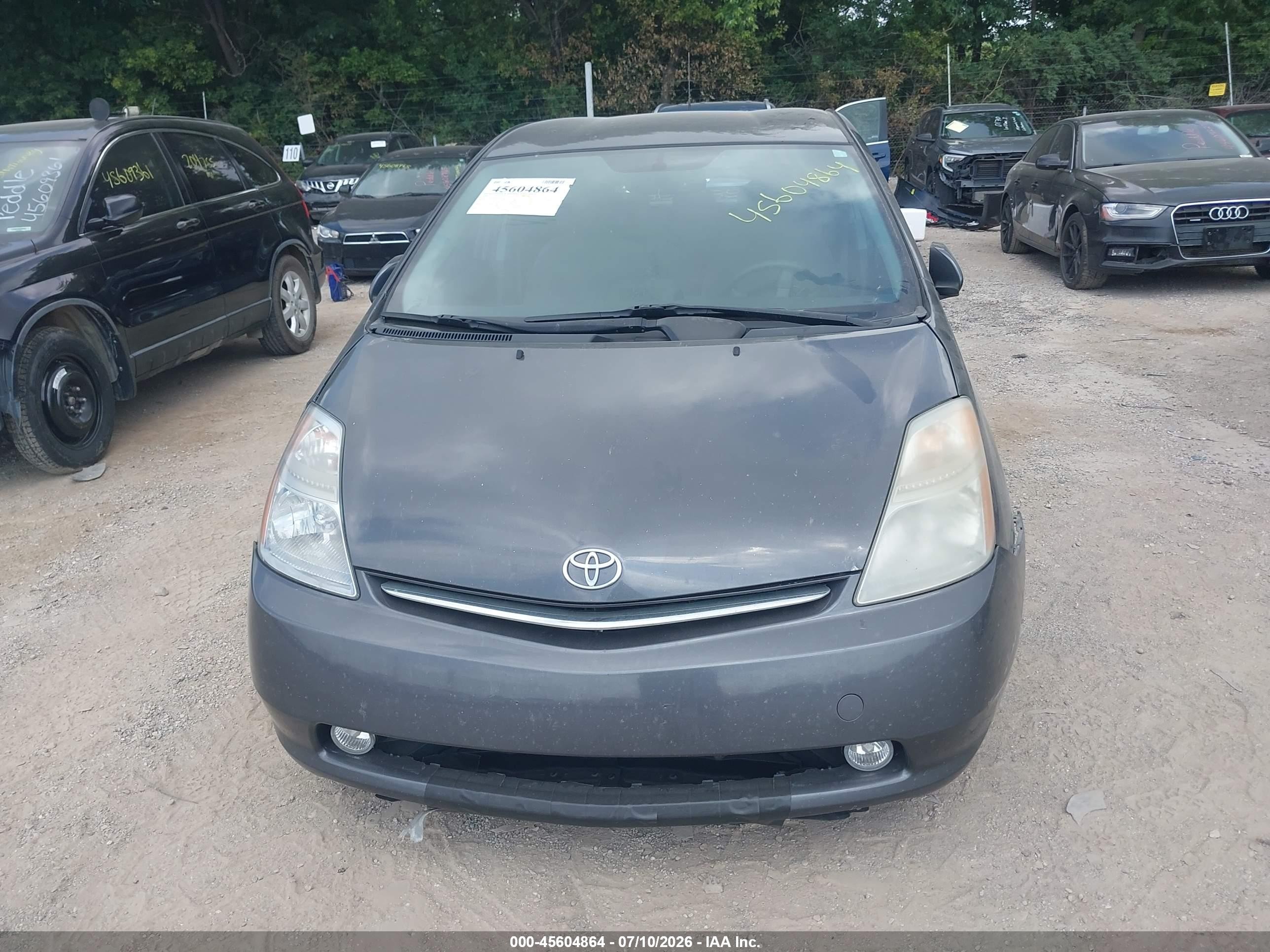 2009 Toyota Prius   Gray vin: JTDKB20U993503815