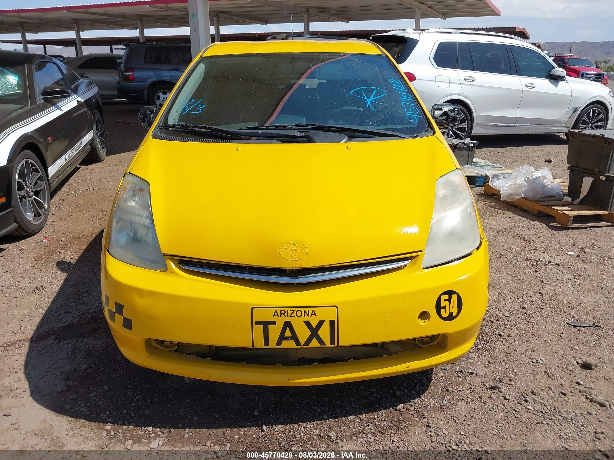 2009 Toyota Prius   Желтый vin: JTDKB20U993506939