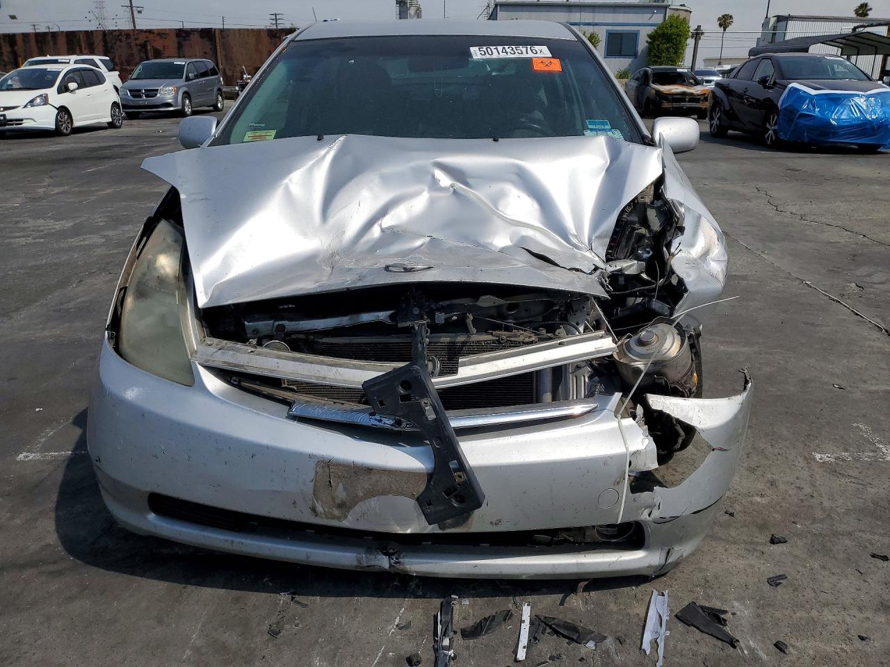 2009 Toyota Prius Base Silver vin: JTDKB20U993509551