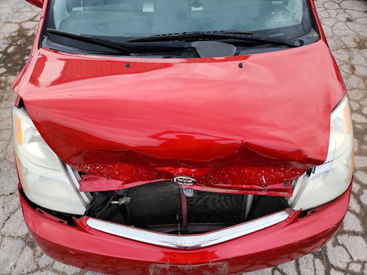 2009 Toyota Prius Base Красный vin: JTDKB20U993529279