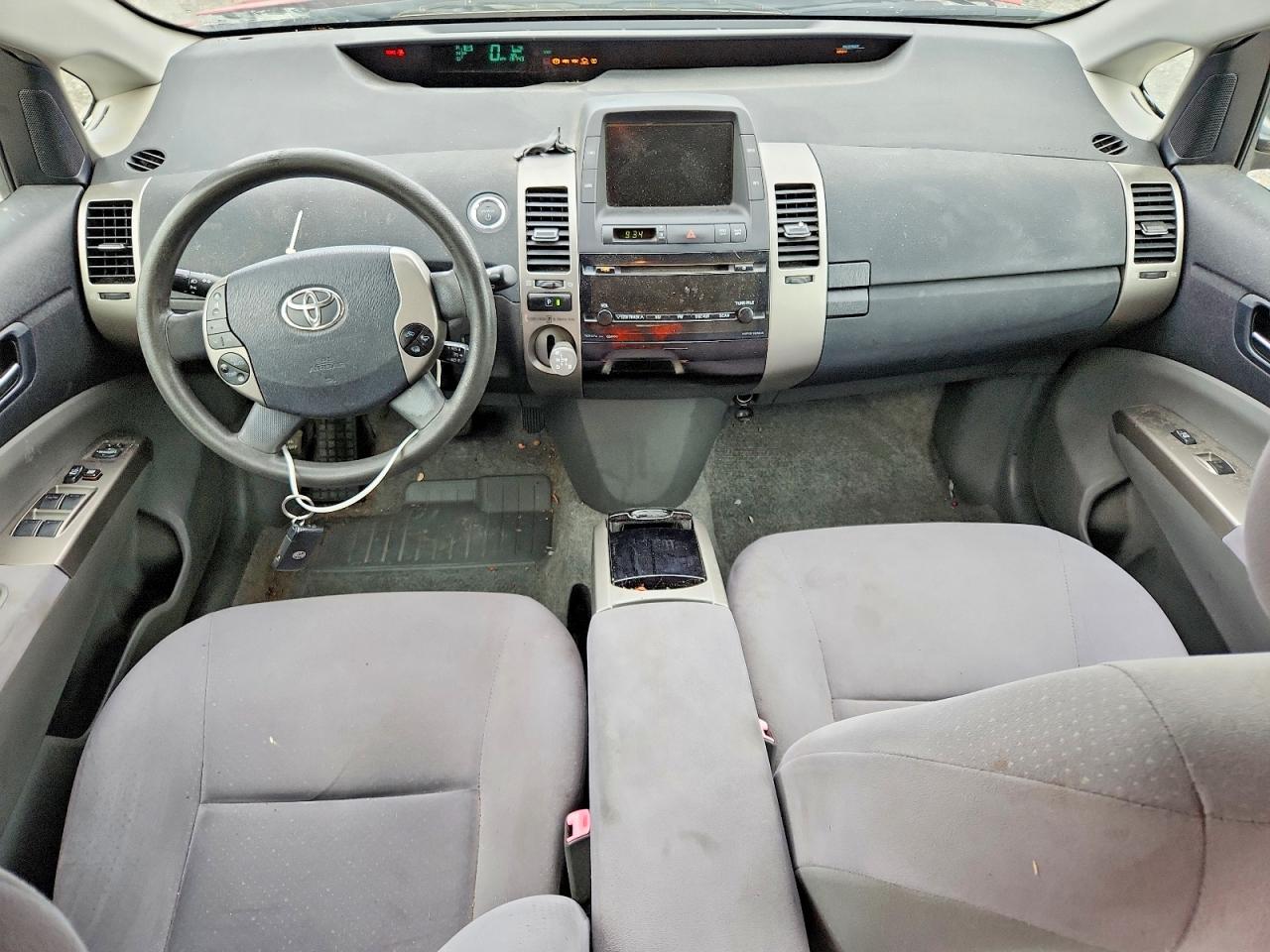 2009 Toyota Prius Base Красный vin: JTDKB20U993529279