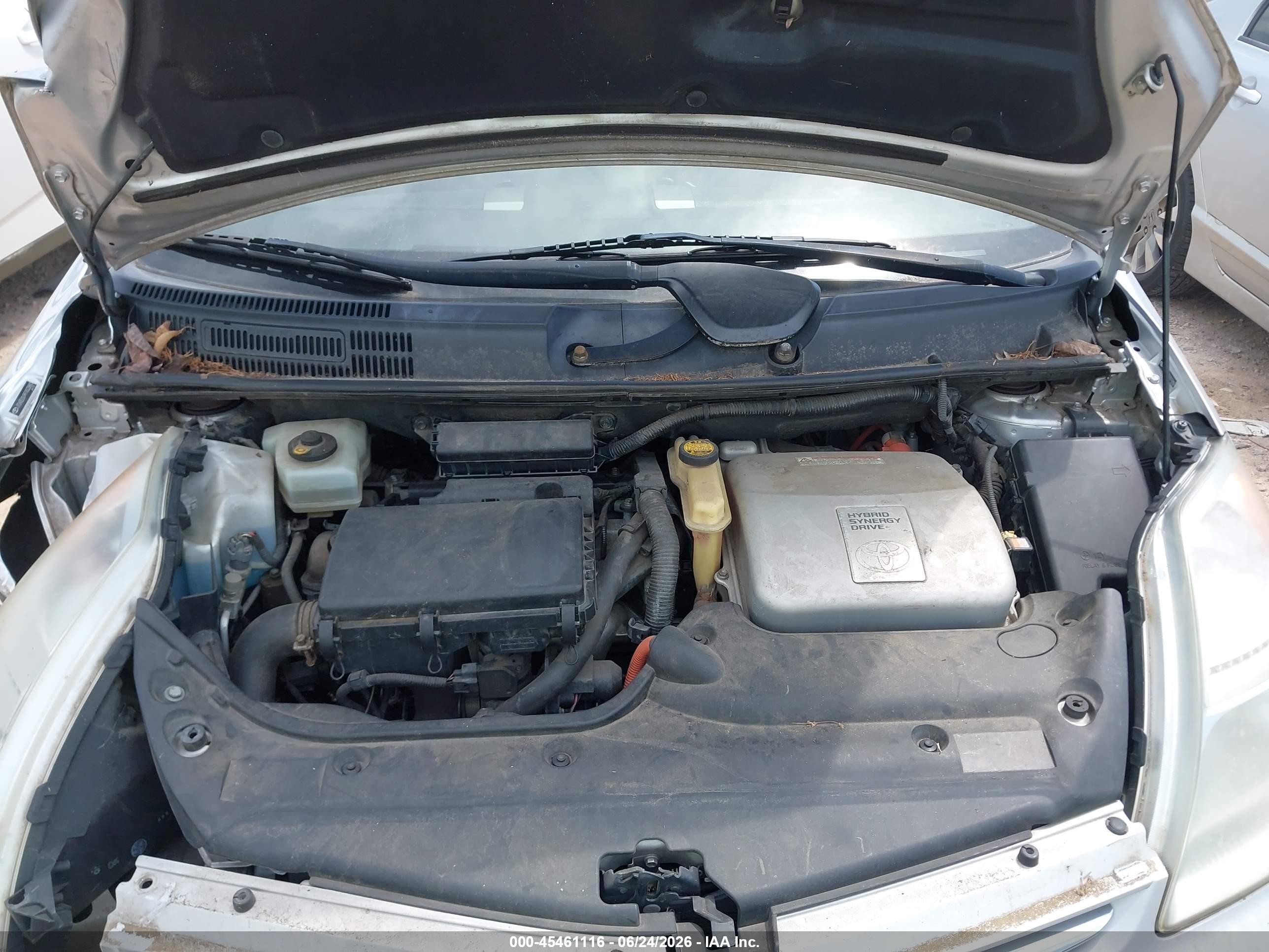 2009 Toyota Prius   Silver vin: JTDKB20U997833883