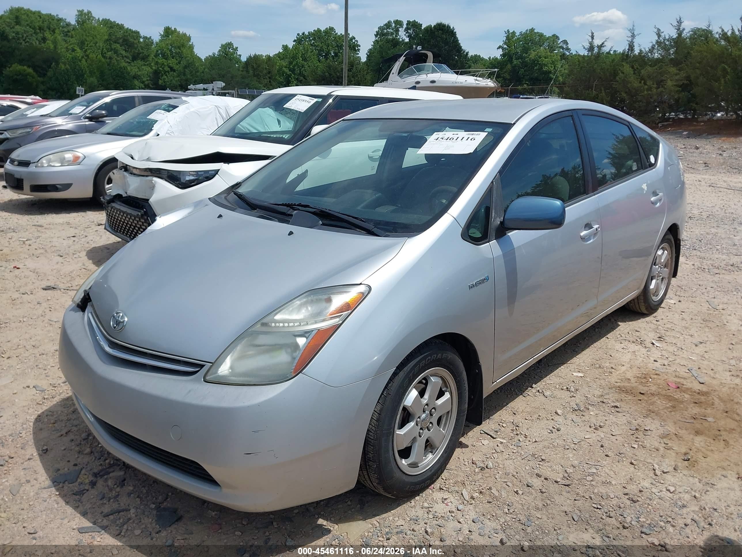 2009 Toyota Prius   Silver vin: JTDKB20U997833883