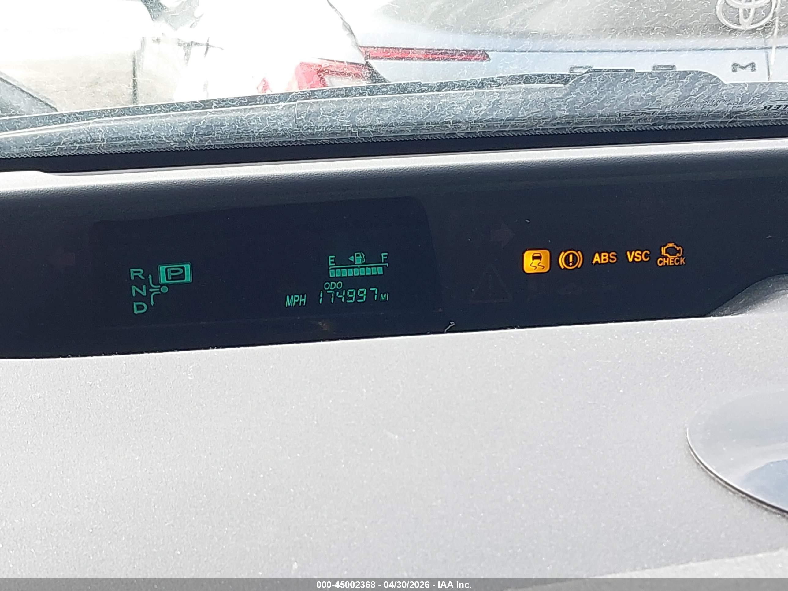 2009 Toyota Prius   White vin: JTDKB20U997839215