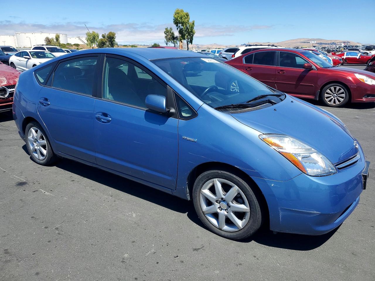 2009 Toyota Prius Touring Blue vin: JTDKB20U997842082