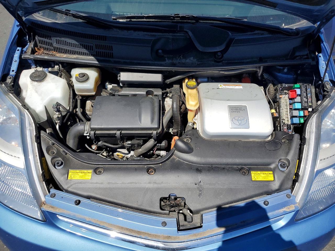 2009 Toyota Prius Touring Blue vin: JTDKB20U997842082
