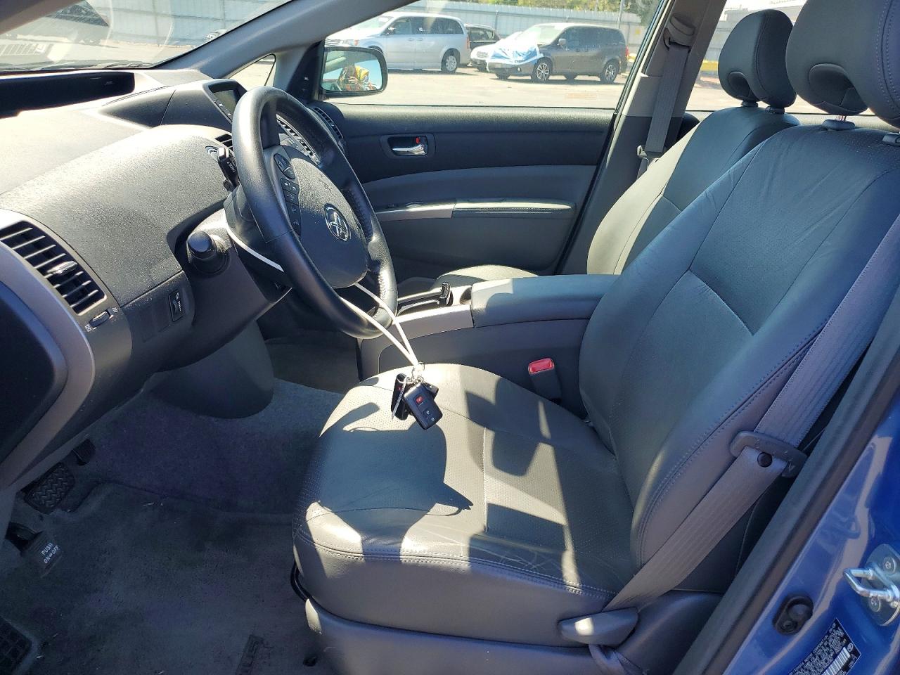2009 Toyota Prius Touring Blue vin: JTDKB20U997842082