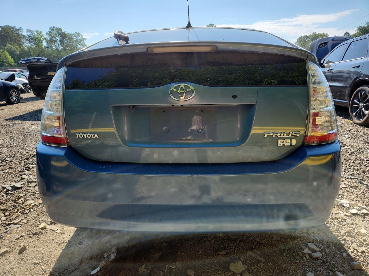 2009 Toyota Prius Base Blue vin: JTDKB20U997845788