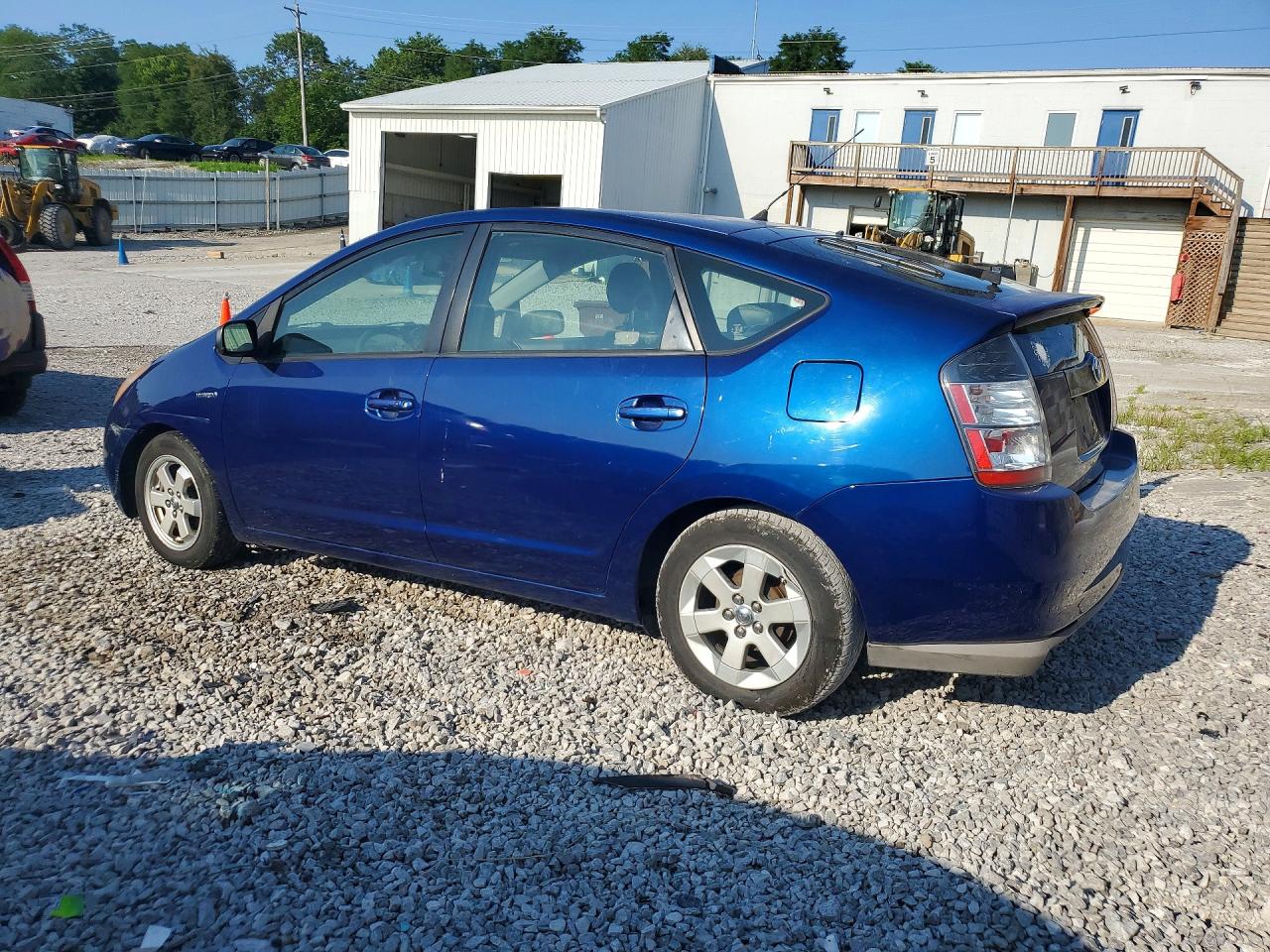 2009 Toyota Prius Base Blue vin: JTDKB20U997853289