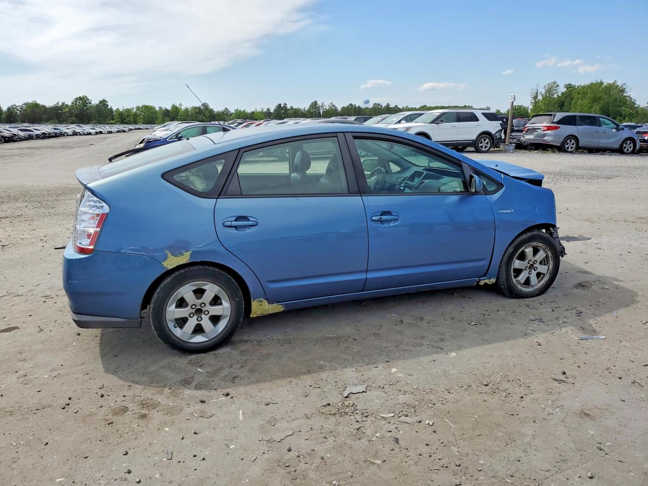 2009 Toyota Prius Base Blue vin: JTDKB20U997858783