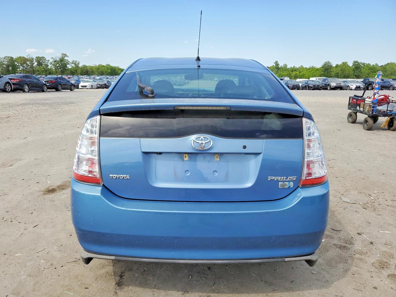2009 Toyota Prius Base Blue vin: JTDKB20U997858783