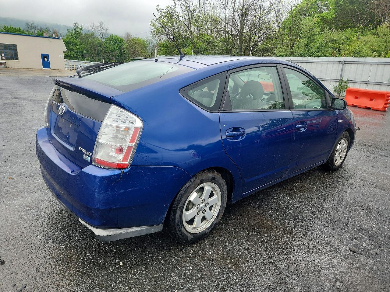 2009 Toyota Prius Base Blue vin: JTDKB20U997861134
