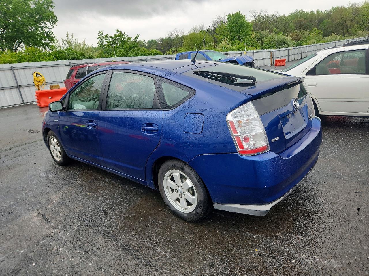 2009 Toyota Prius Base Blue vin: JTDKB20U997861134