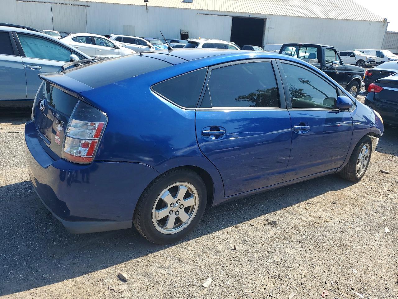 2009 Toyota Prius Base Blue vin: JTDKB20U997867807