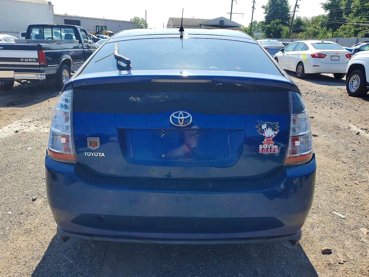 2009 Toyota Prius Base Blue vin: JTDKB20U997867807