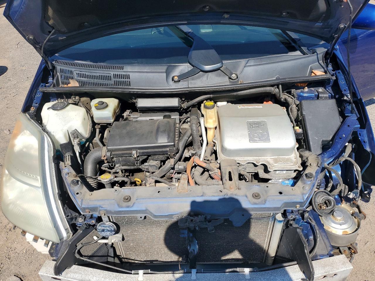 2009 Toyota Prius Base Blue vin: JTDKB20U997867807