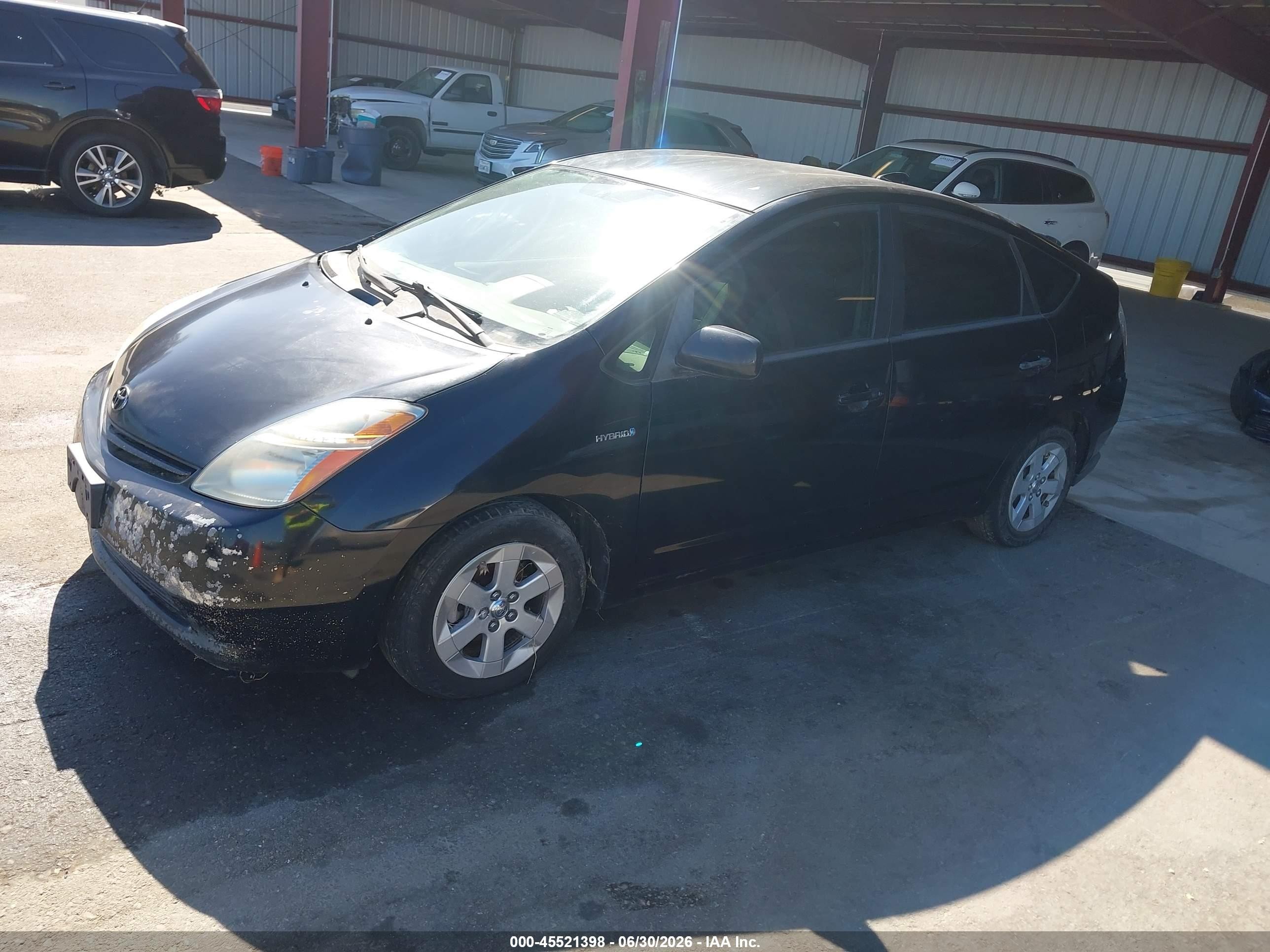 2009 Toyota Prius   Black vin: JTDKB20U997872554