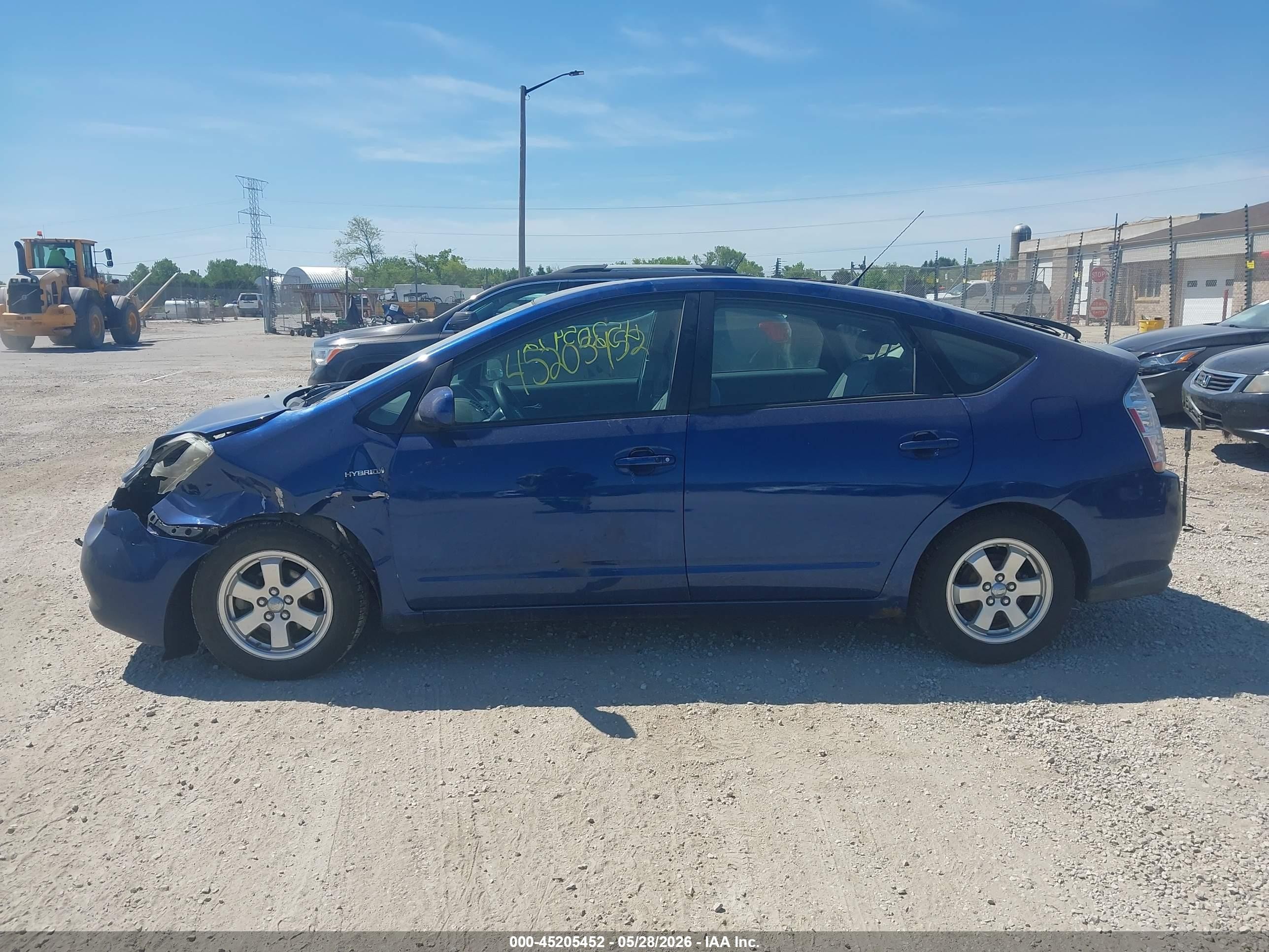 2009 Toyota Prius   Blue vin: JTDKB20U997874949