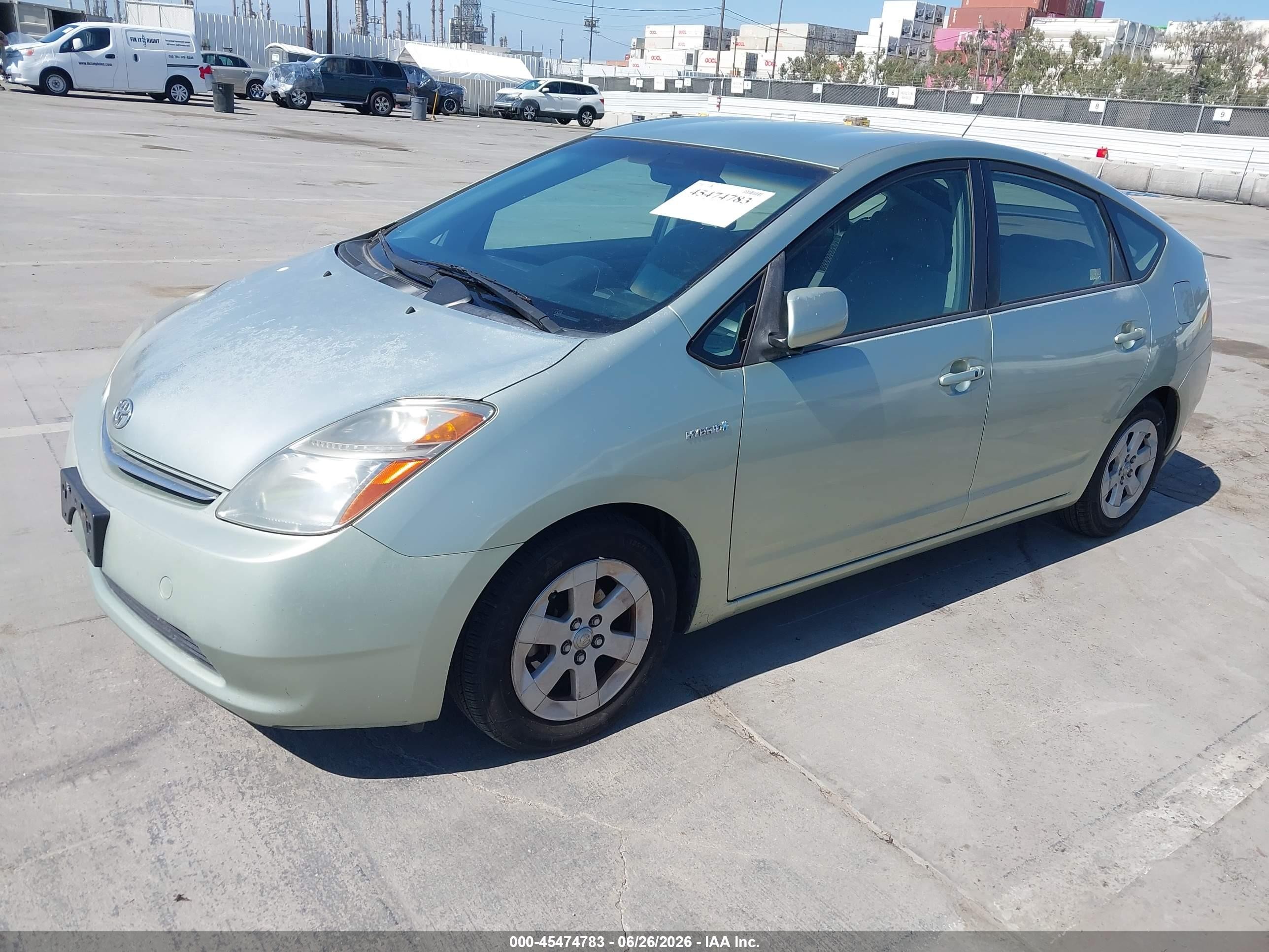 2009 Toyota Prius Серебряный vin: JTDKB20U997875535