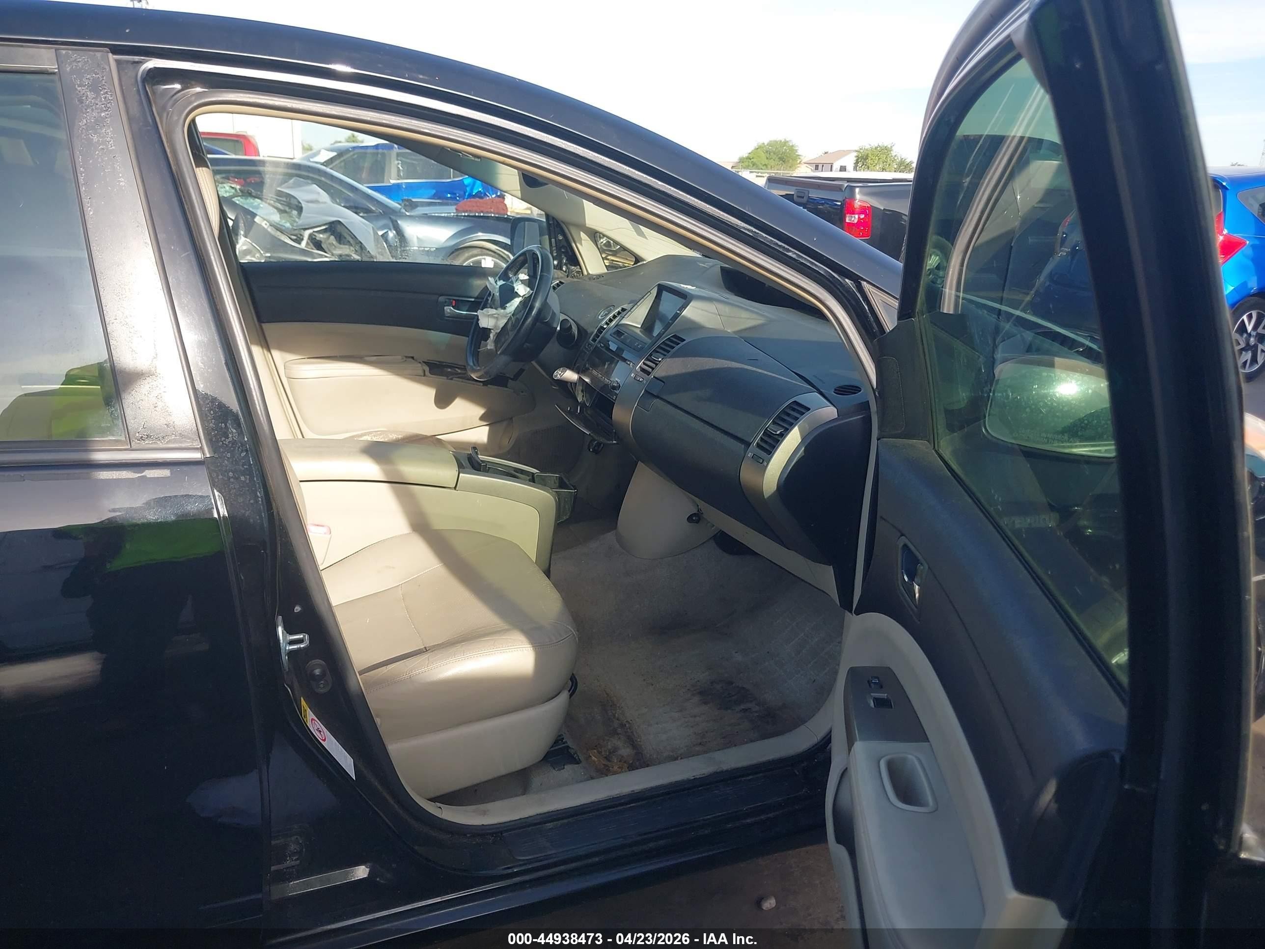 2009 Toyota Prius   Black vin: JTDKB20U997880833