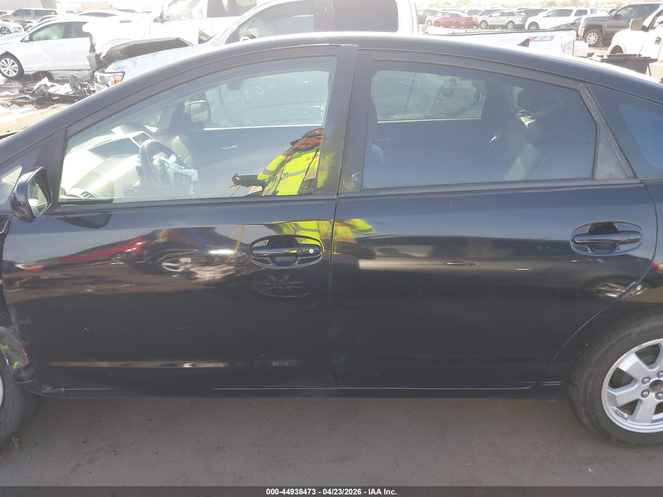 2009 Toyota Prius   Black vin: JTDKB20U997880833