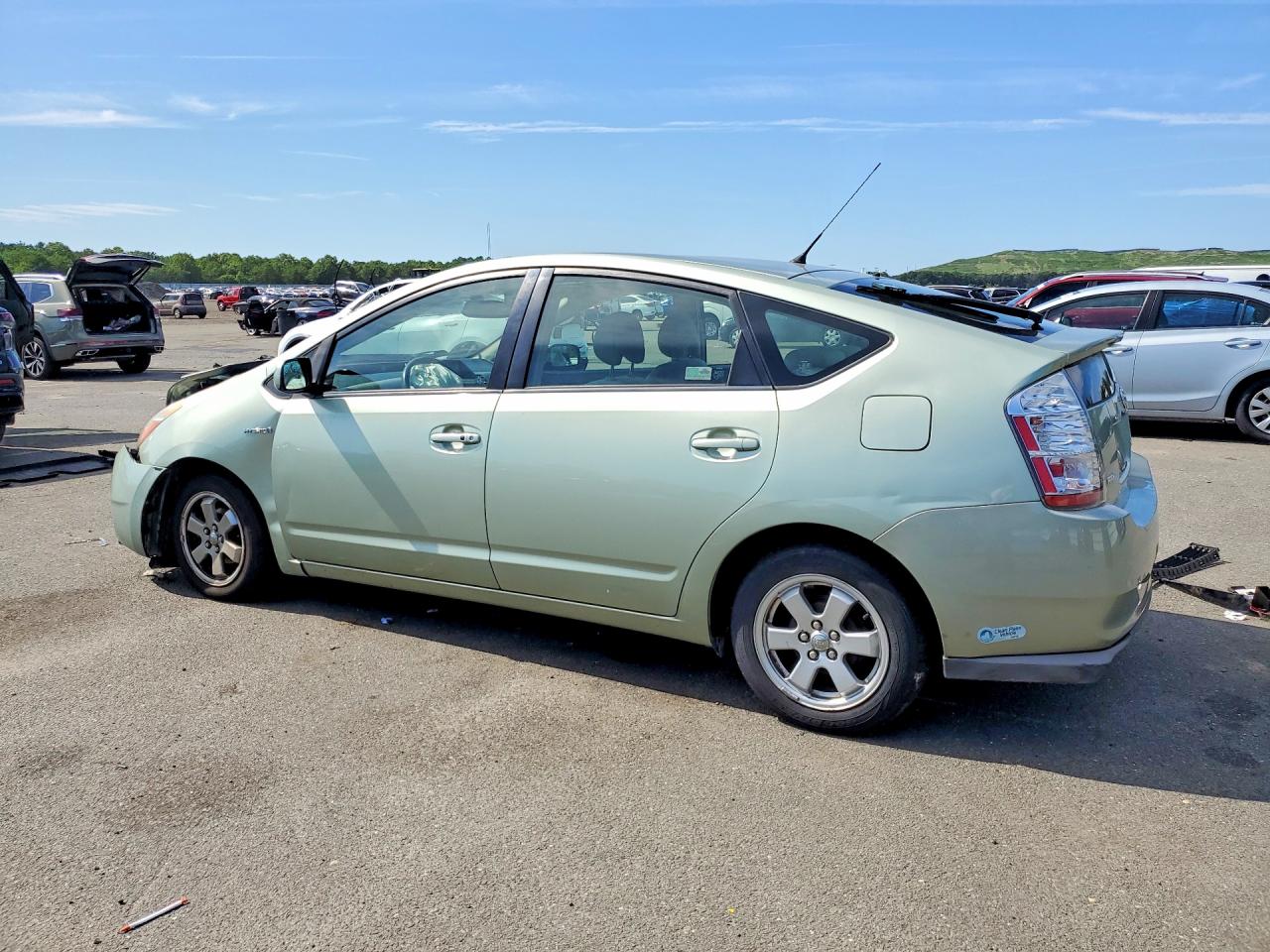 2009 Toyota Prius Base Green vin: JTDKB20U997884252