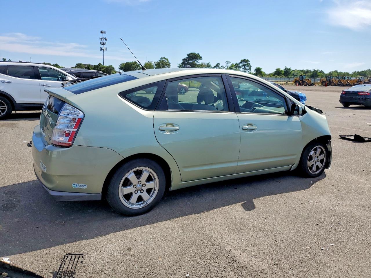 2009 Toyota Prius Base Green vin: JTDKB20U997884252