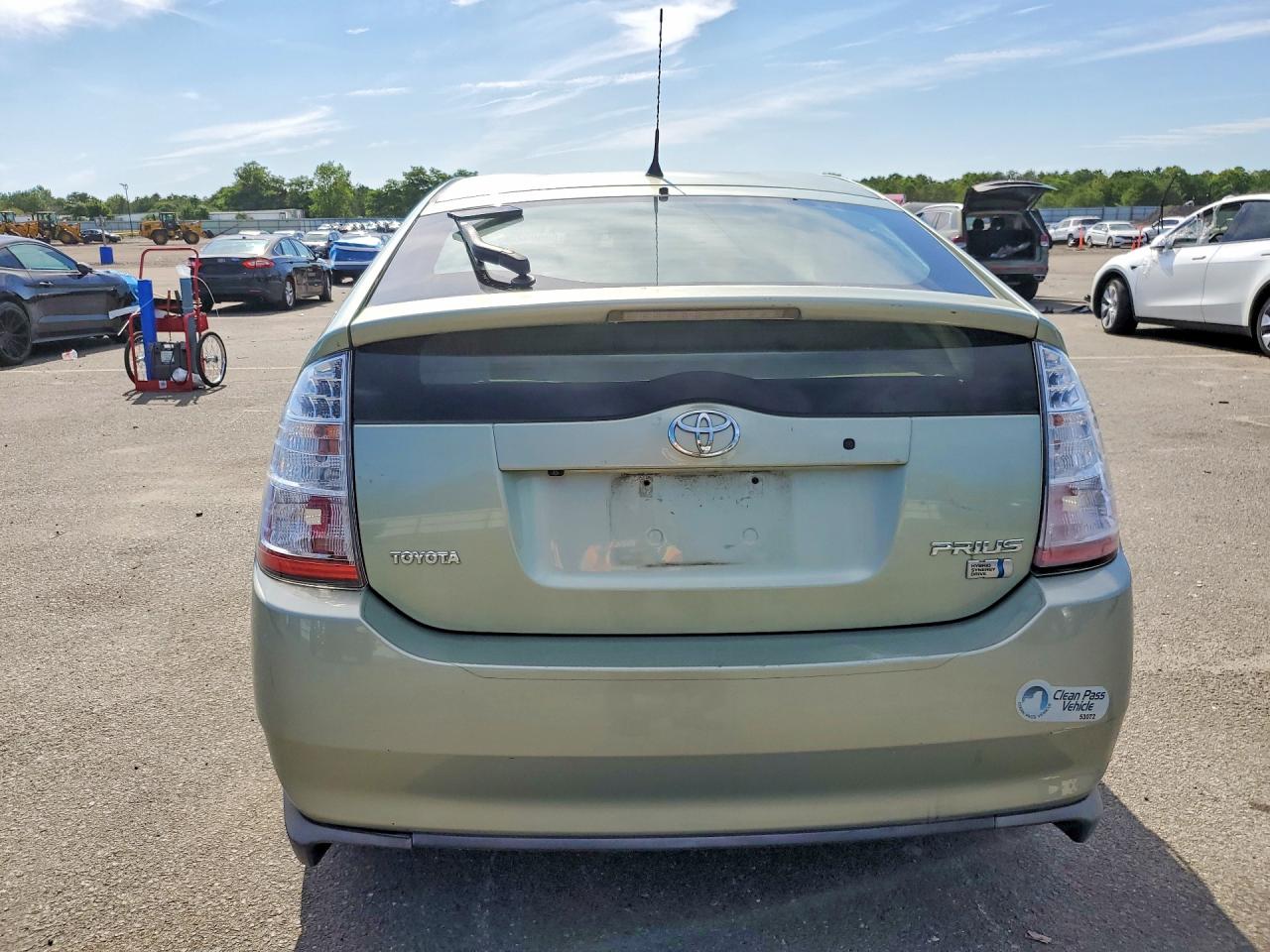 2009 Toyota Prius Base Green vin: JTDKB20U997884252