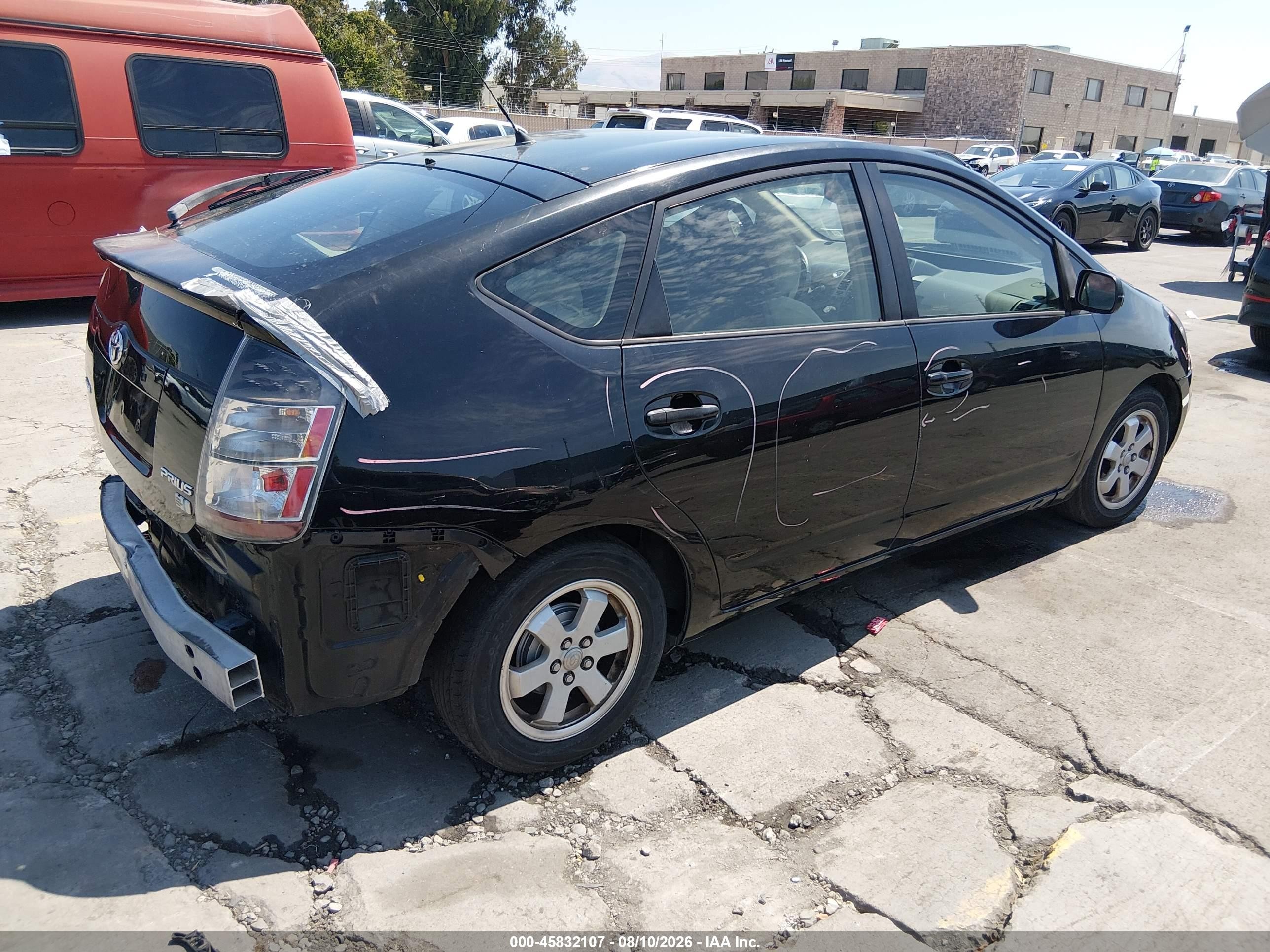 2005 Toyota Prius   Black vin: JTDKB20US53055267