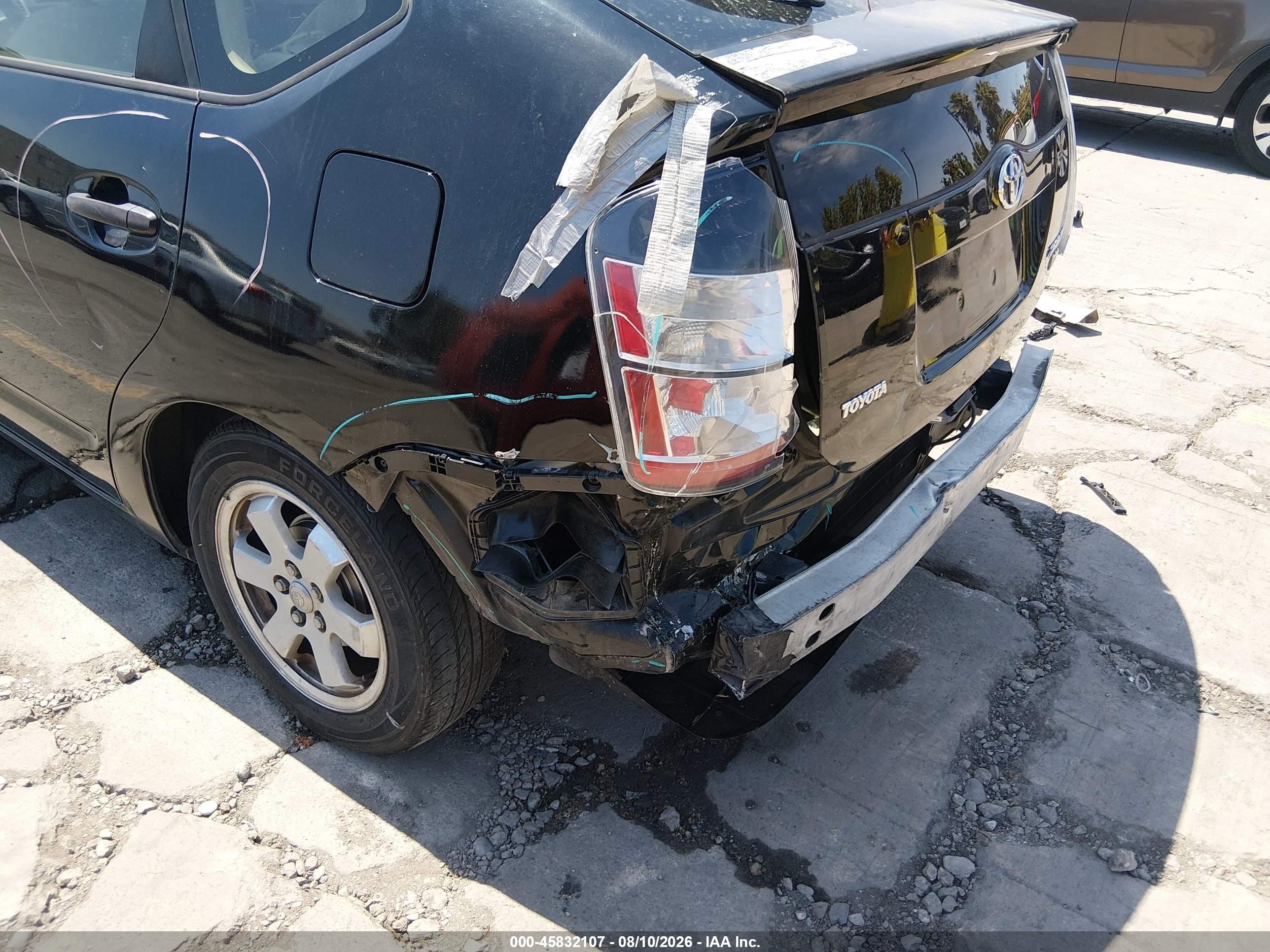 2005 Toyota Prius   Black vin: JTDKB20US53055267