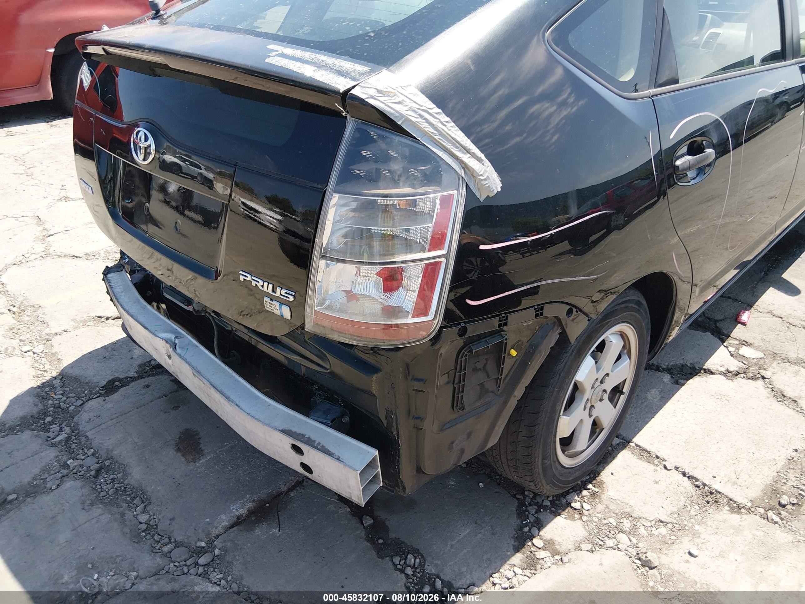2005 Toyota Prius   Black vin: JTDKB20US53055267