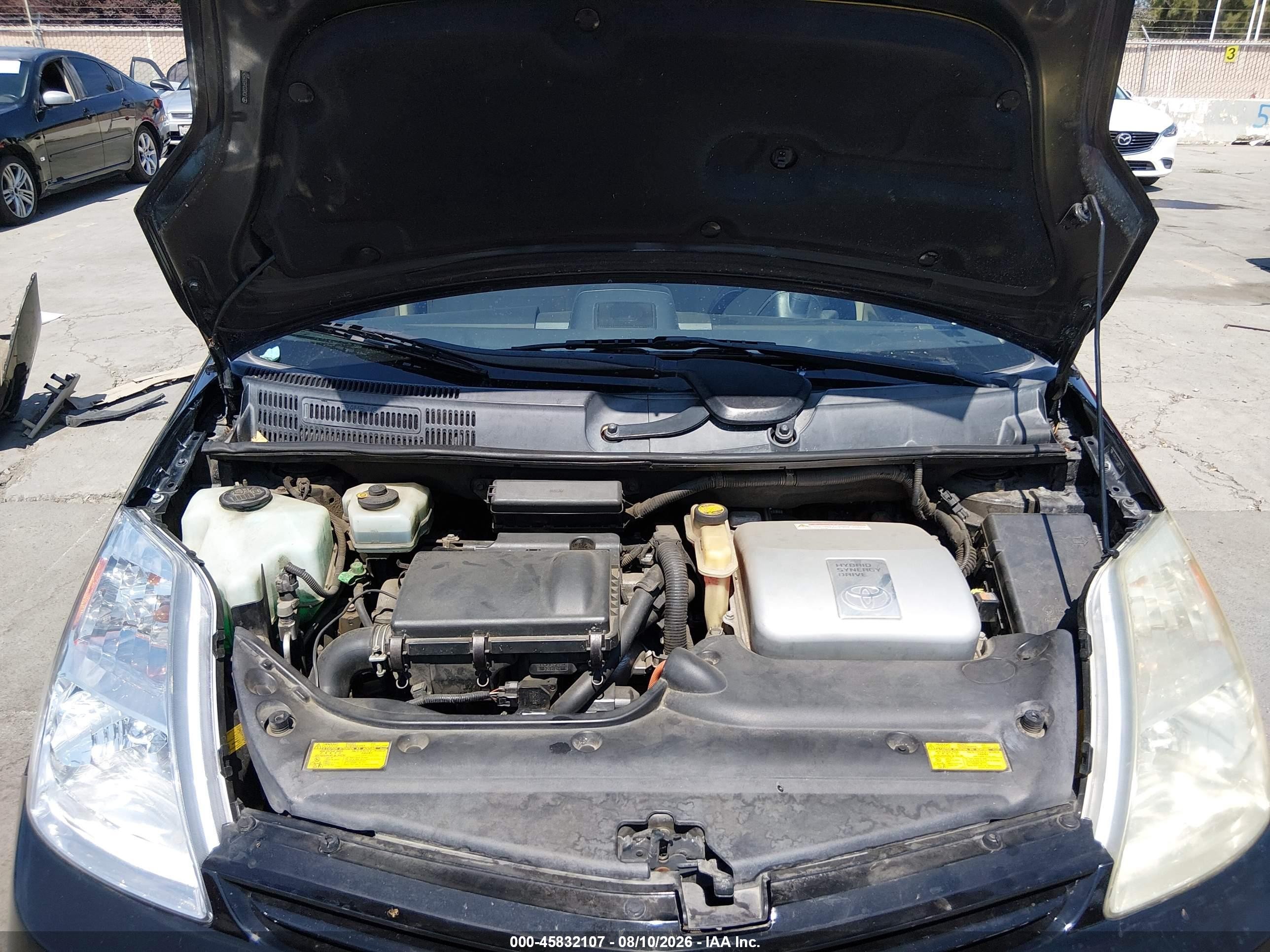 2005 Toyota Prius   Black vin: JTDKB20US53055267