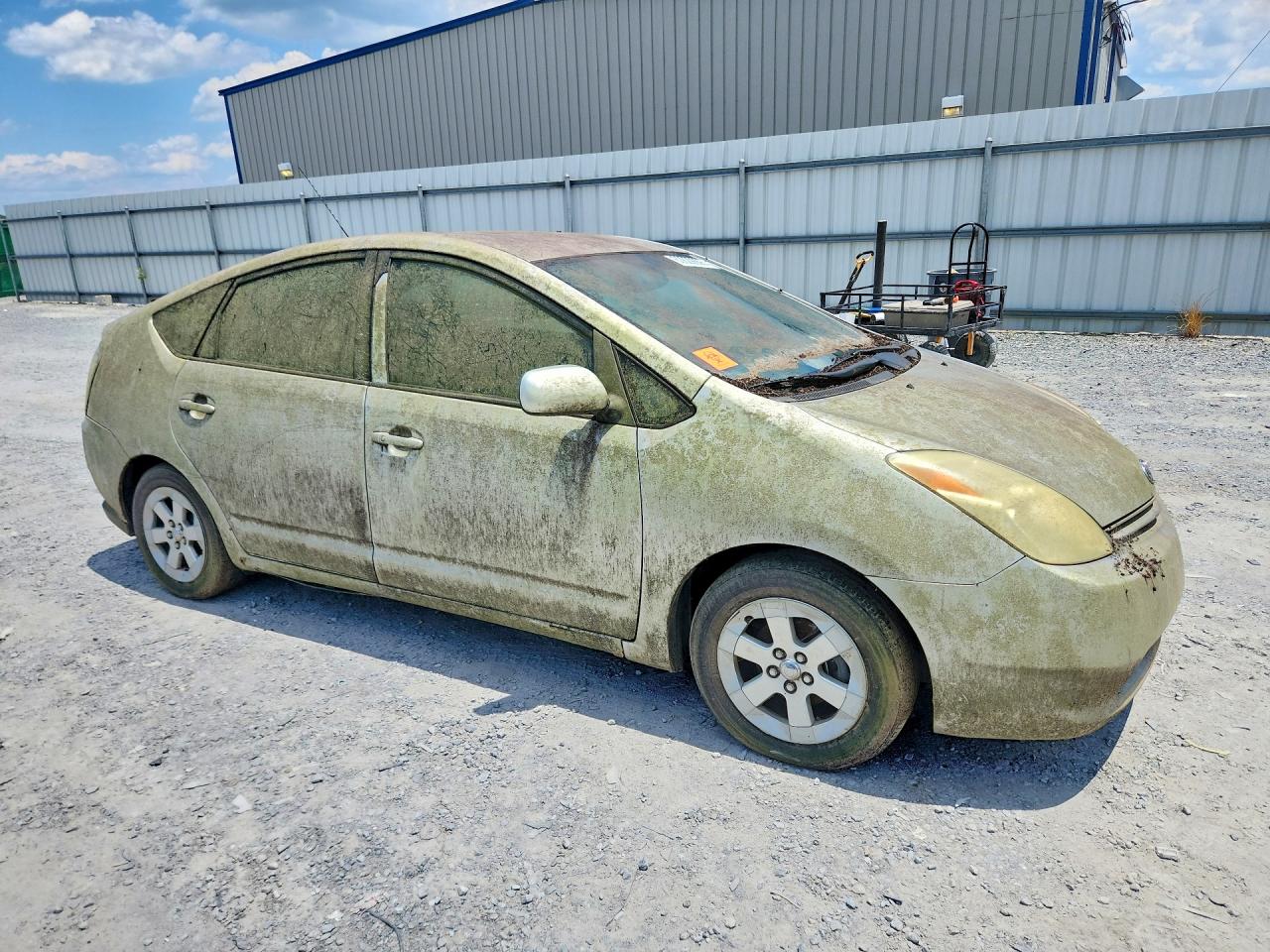 2005 Toyota Prius Base Silver vin: JTDKB20UX50121840
