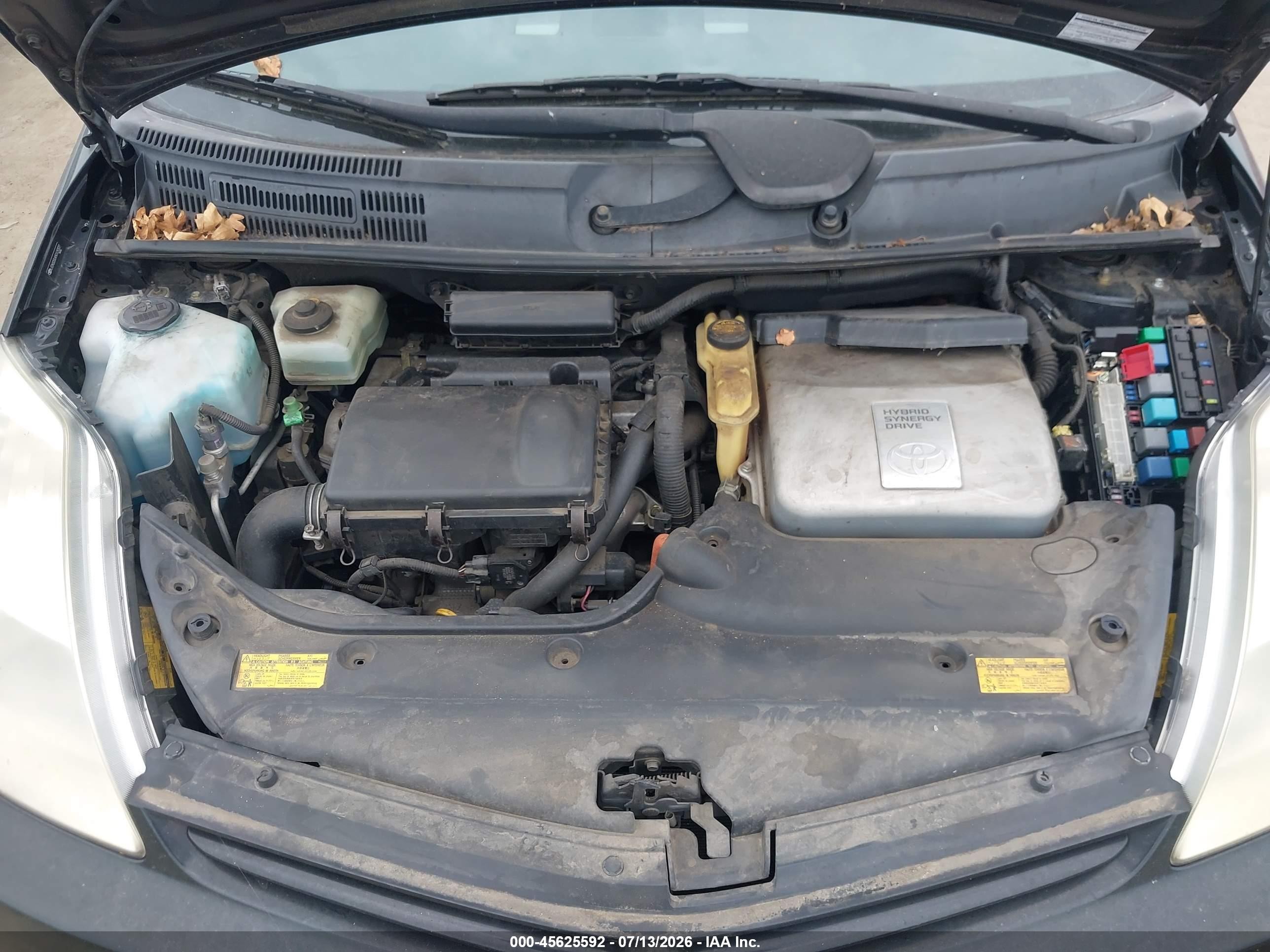 2005 Toyota Prius   Black vin: JTDKB20UX50125337