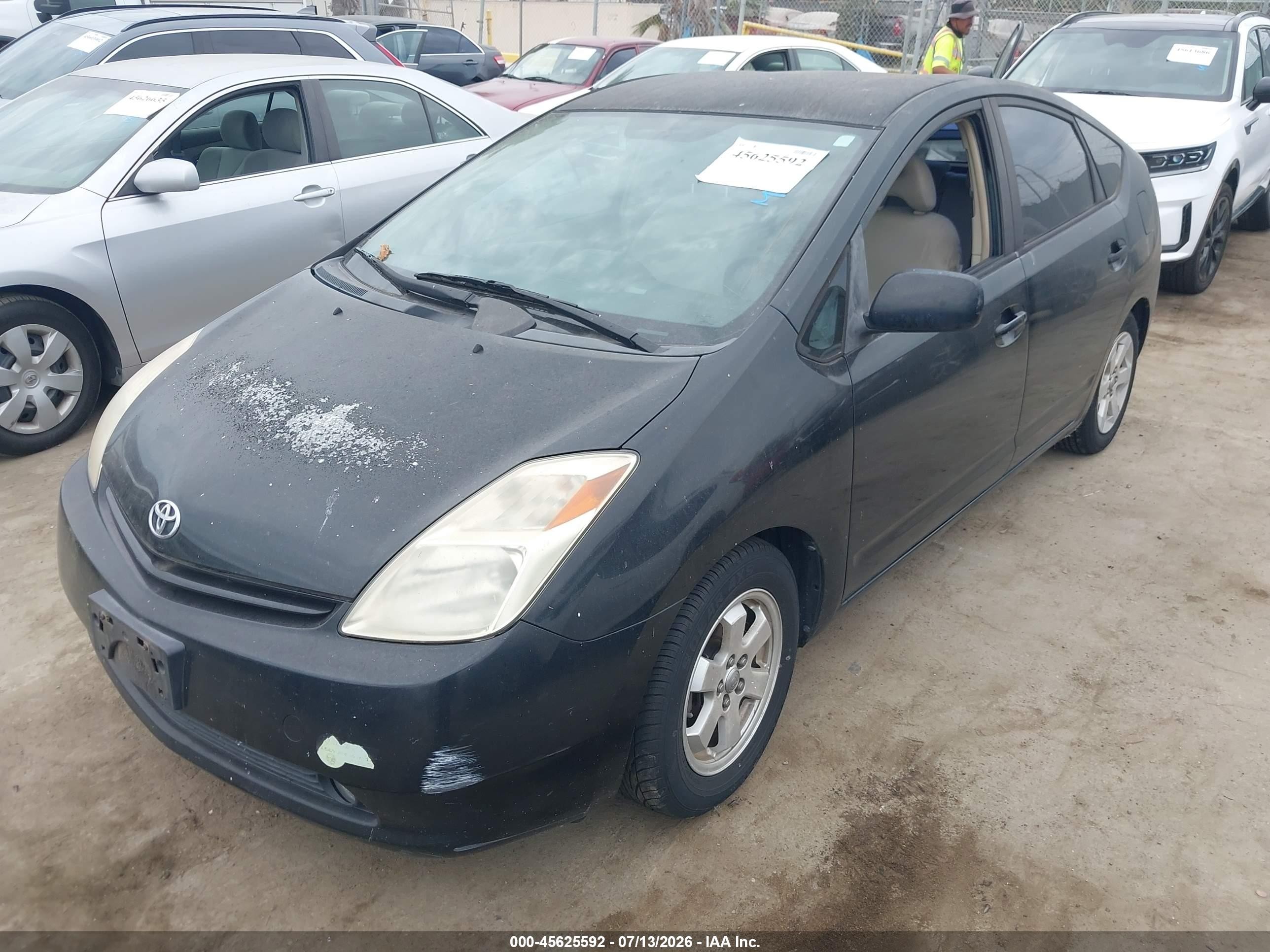 2005 Toyota Prius   Black vin: JTDKB20UX50125337
