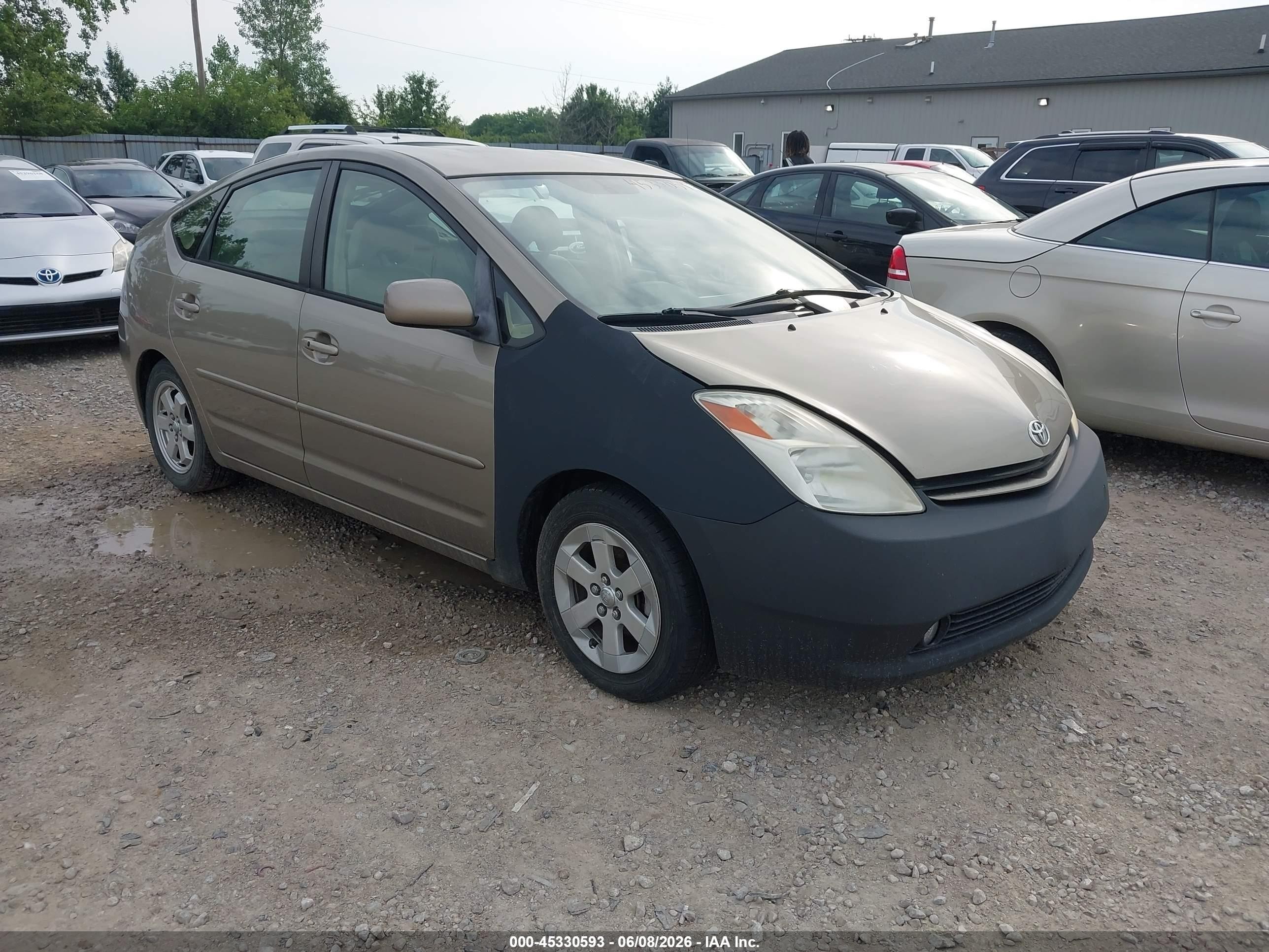 2005 Toyota Prius   Brown vin: JTDKB20UX50128156