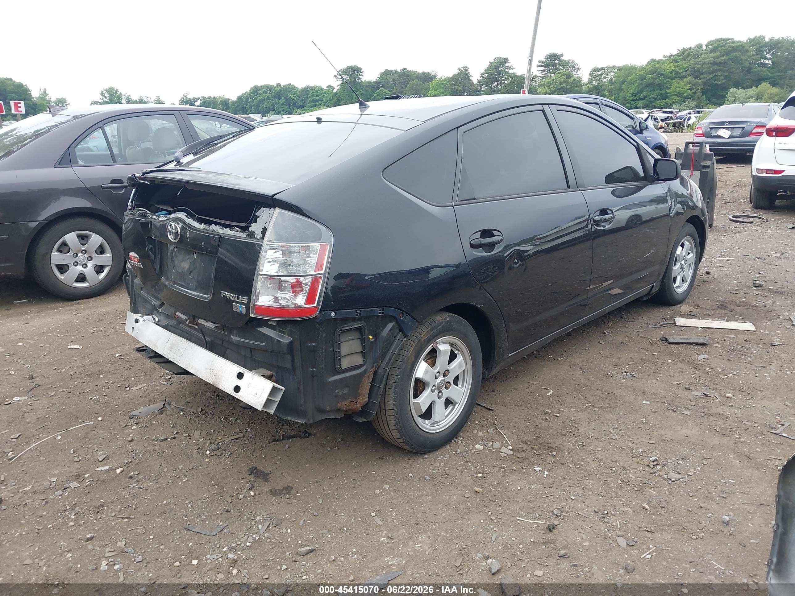 2005 Toyota Prius   Черный vin: JTDKB20UX53008999