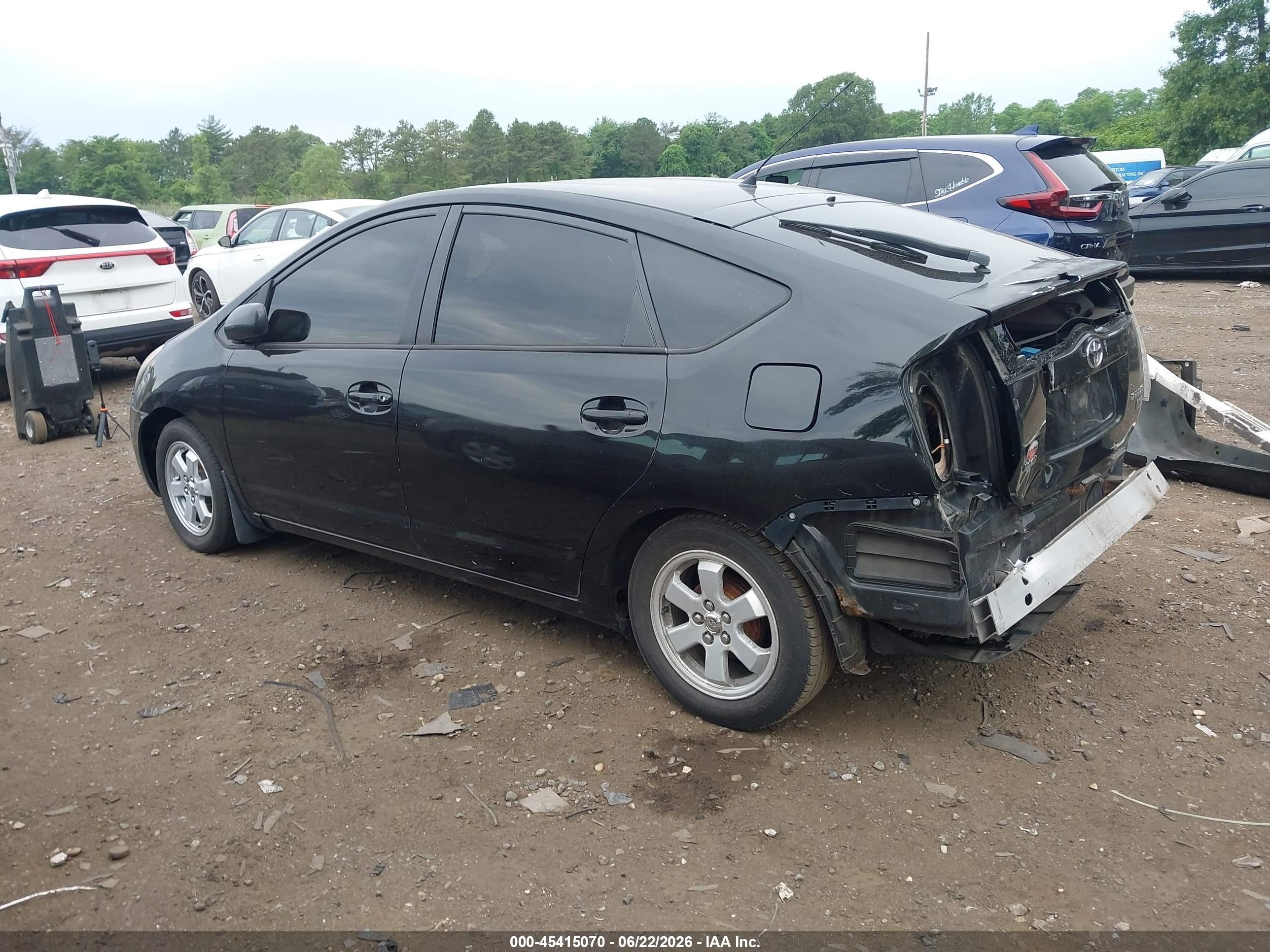 2005 Toyota Prius   Черный vin: JTDKB20UX53008999