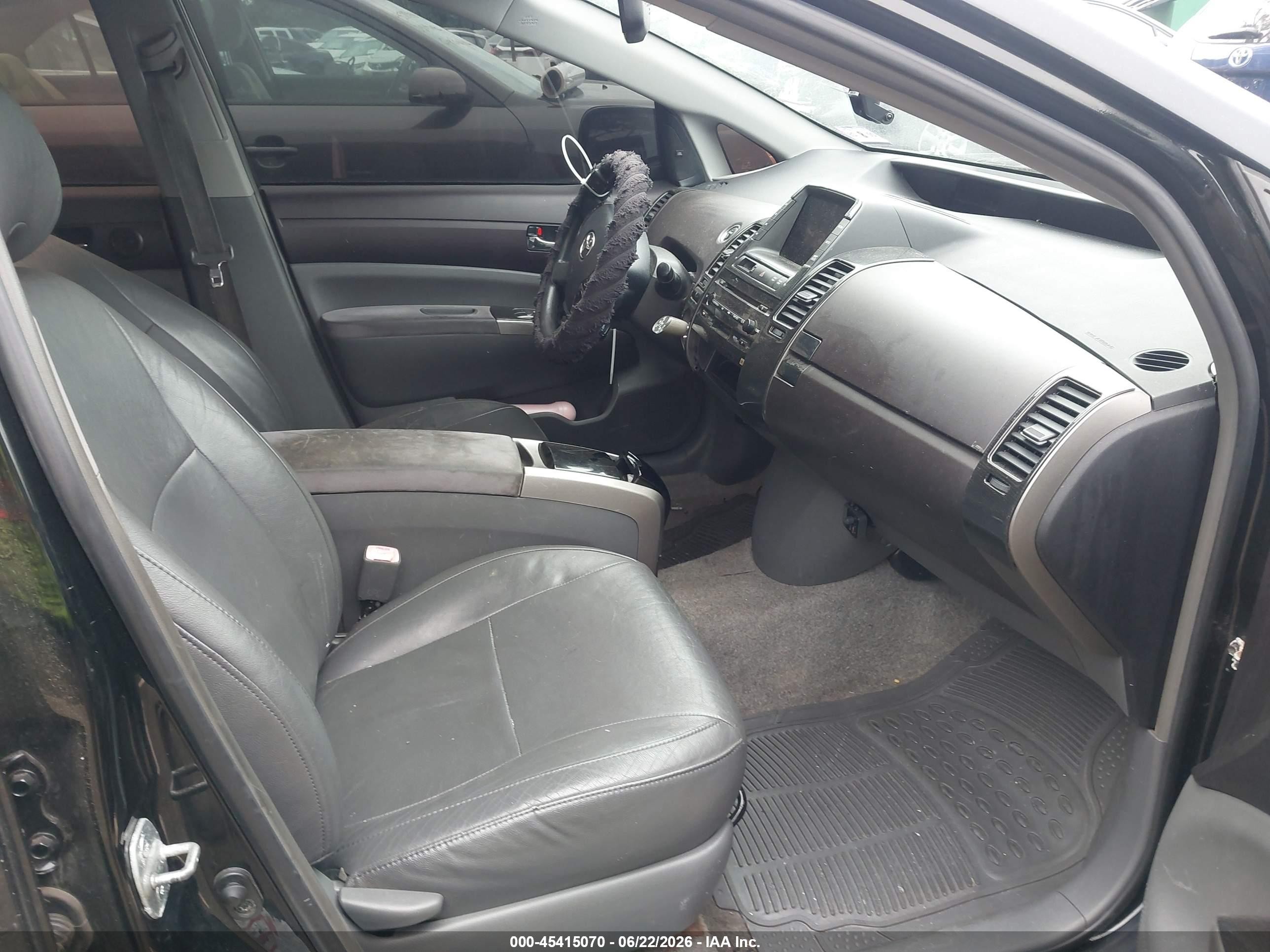 2005 Toyota Prius   Черный vin: JTDKB20UX53008999