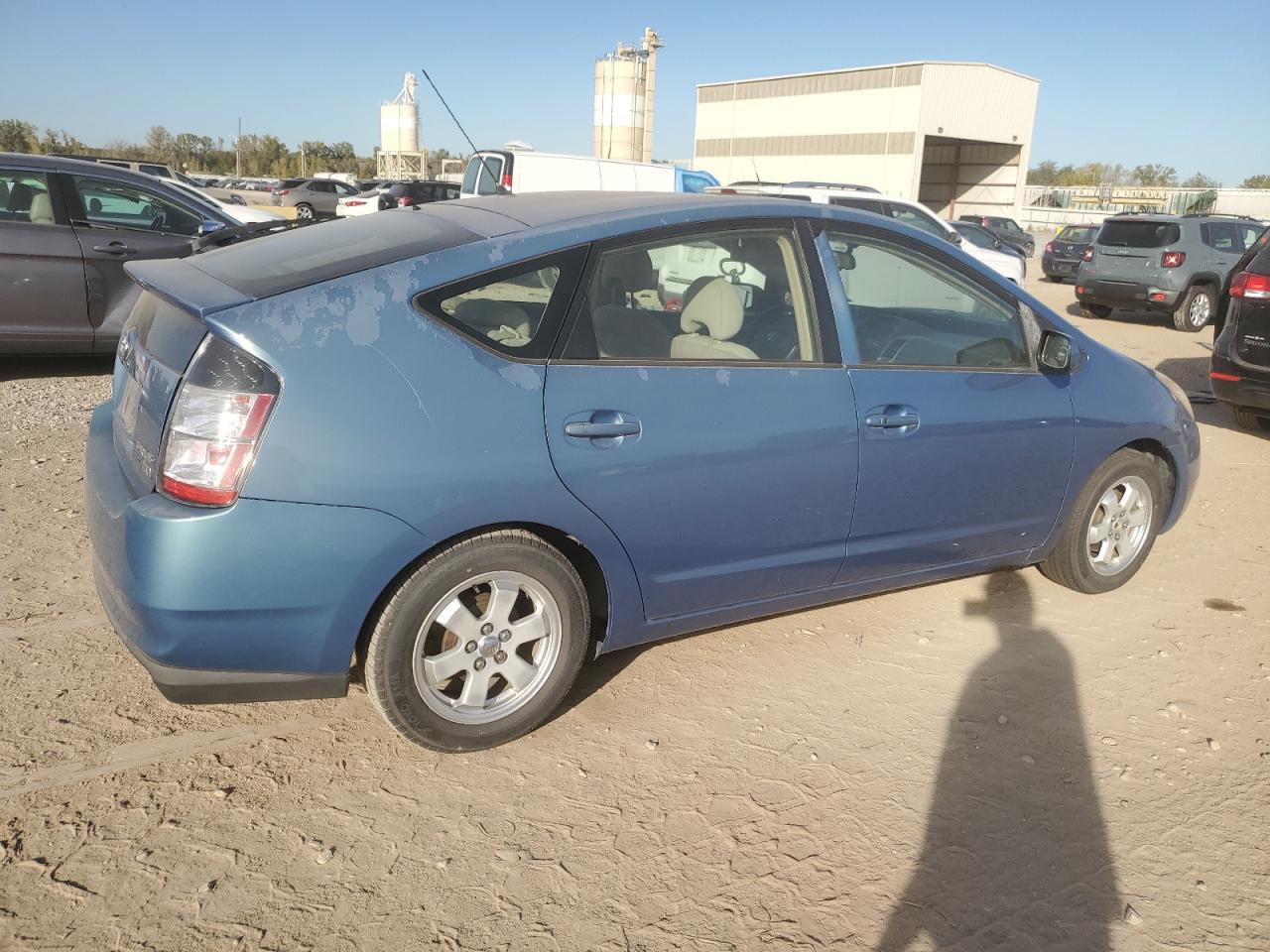 2005 Toyota Prius Синий vin: JTDKB20UX53047902