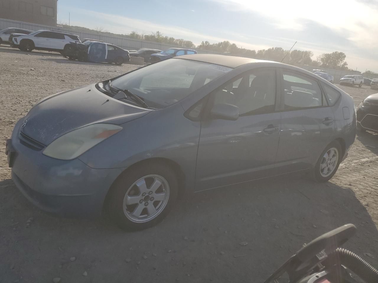 2005 Toyota Prius Blue vin: JTDKB20UX53047902