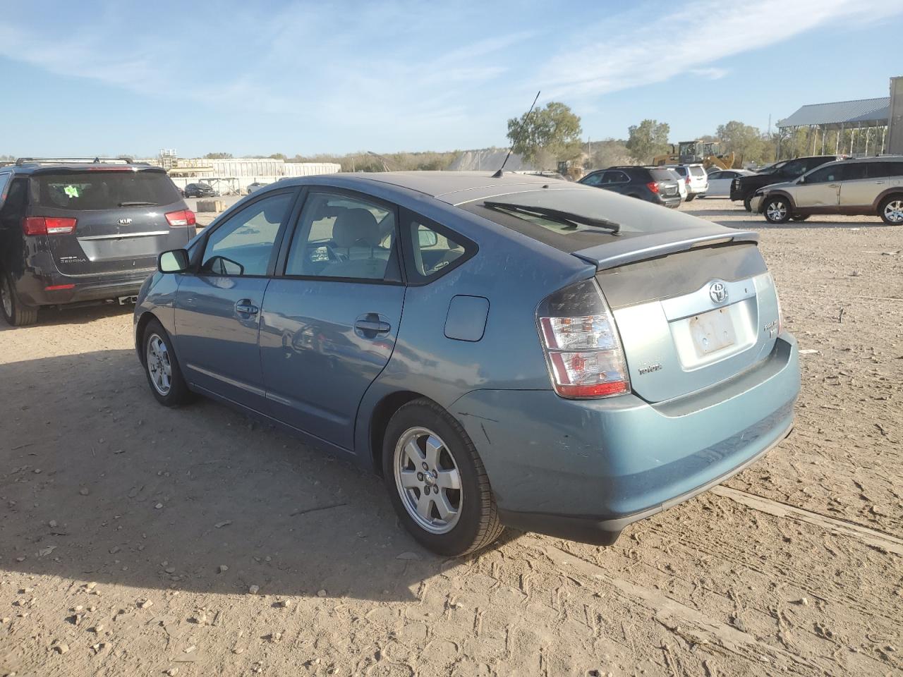 2005 Toyota Prius Синий vin: JTDKB20UX53047902