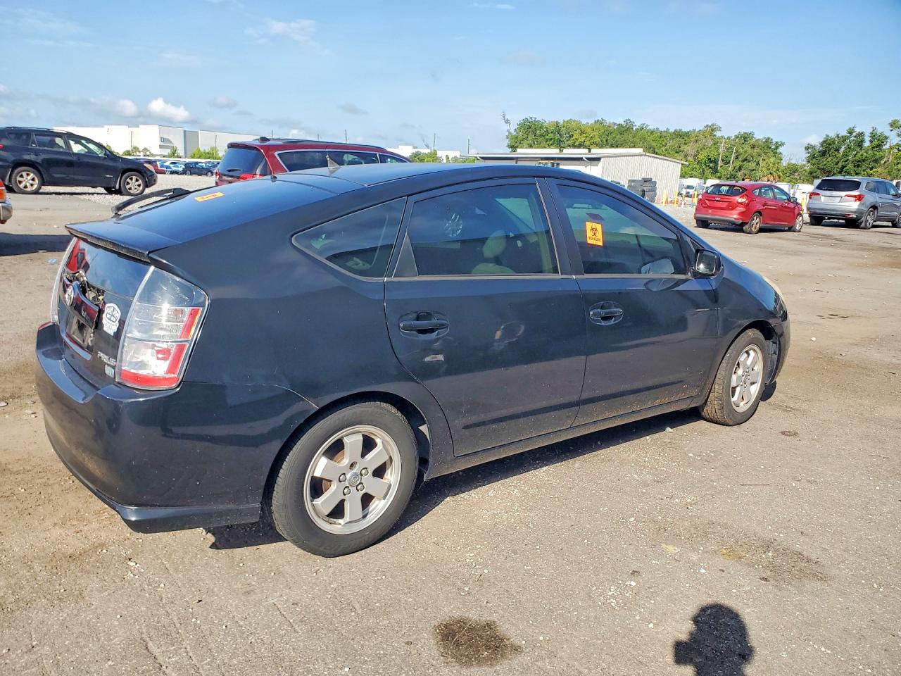 2005 Toyota Prius Base Black vin: JTDKB20UX53060018