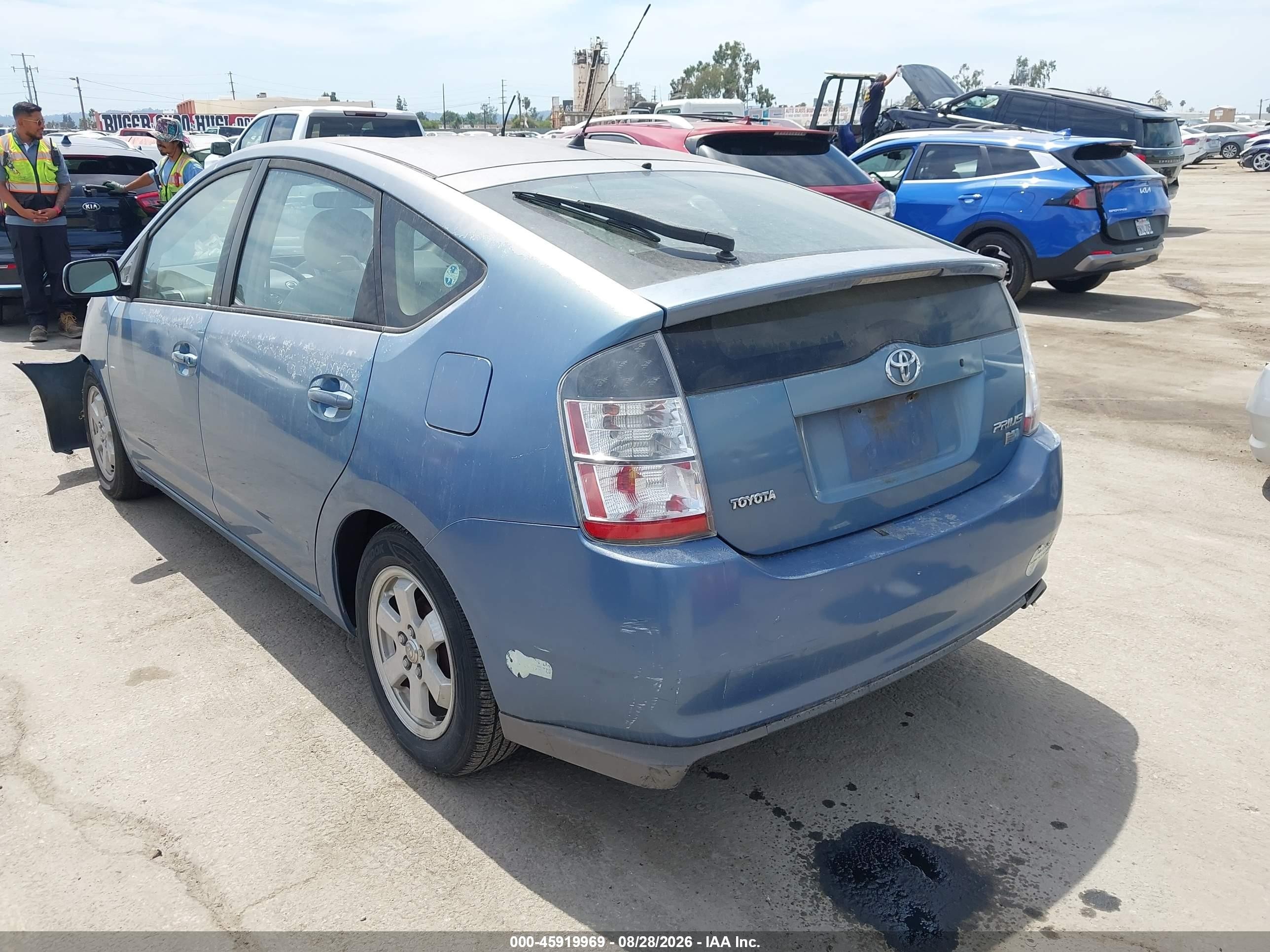 2005 Toyota Prius   Blue vin: JTDKB20UX53063906