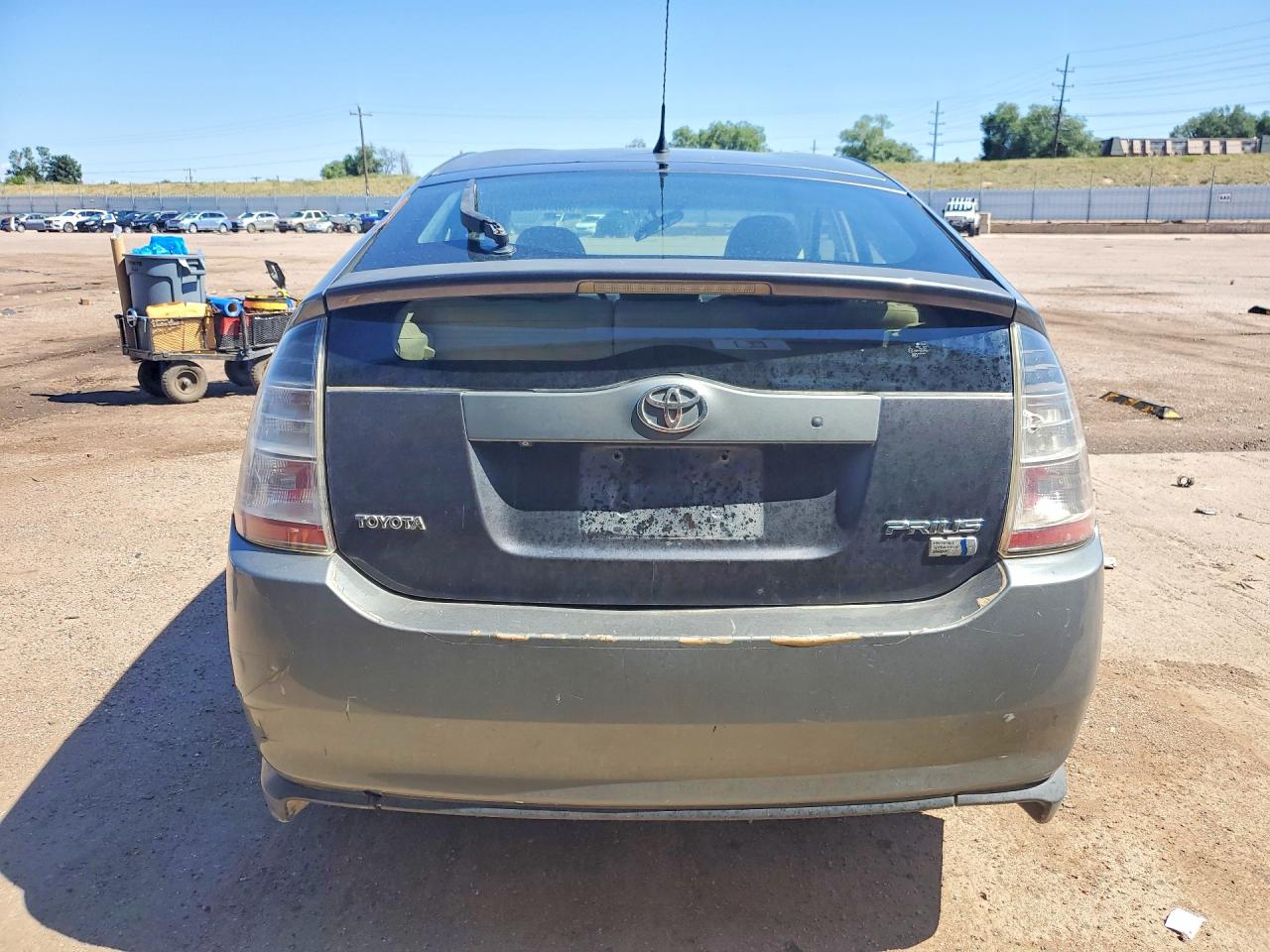 2005 Toyota Prius Base Gray vin: JTDKB20UX53077417